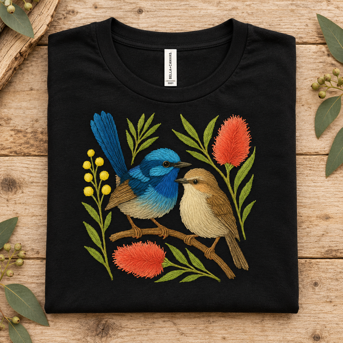 Fairy Wren T-Shirt – Australian Native Bird Collection