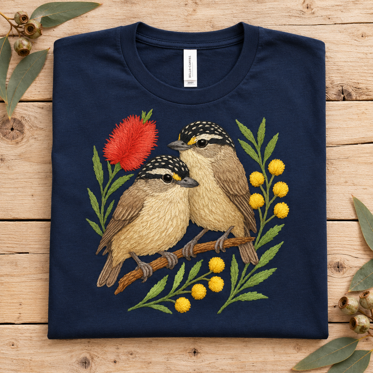 Pardalote T-Shirt – Australian Native Bird Collection