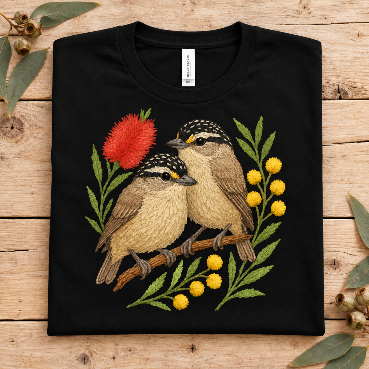 Pardalote T-Shirt – Australian Native Bird Collection