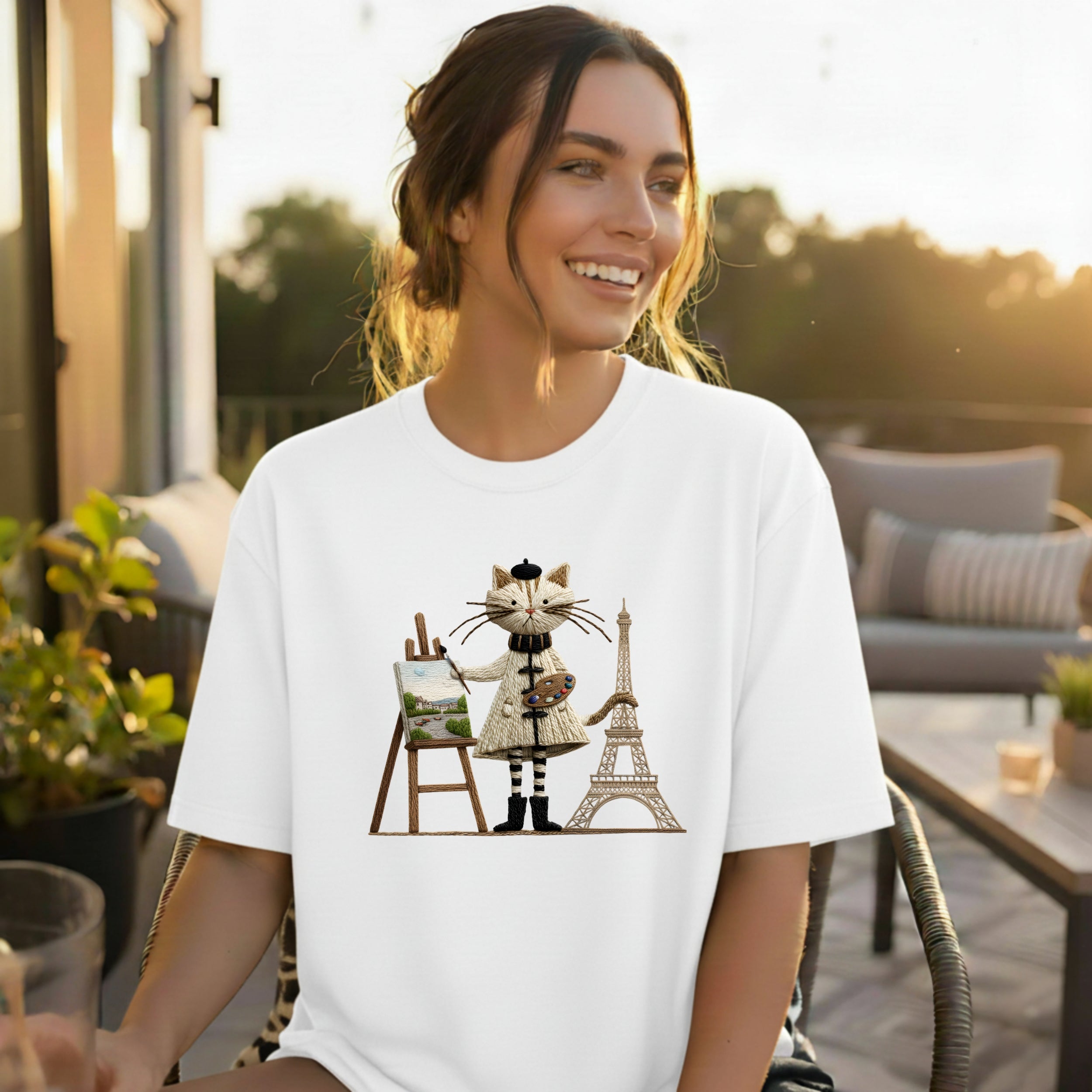 Paris Kitty T-Shirt – L’Artiste à Paris