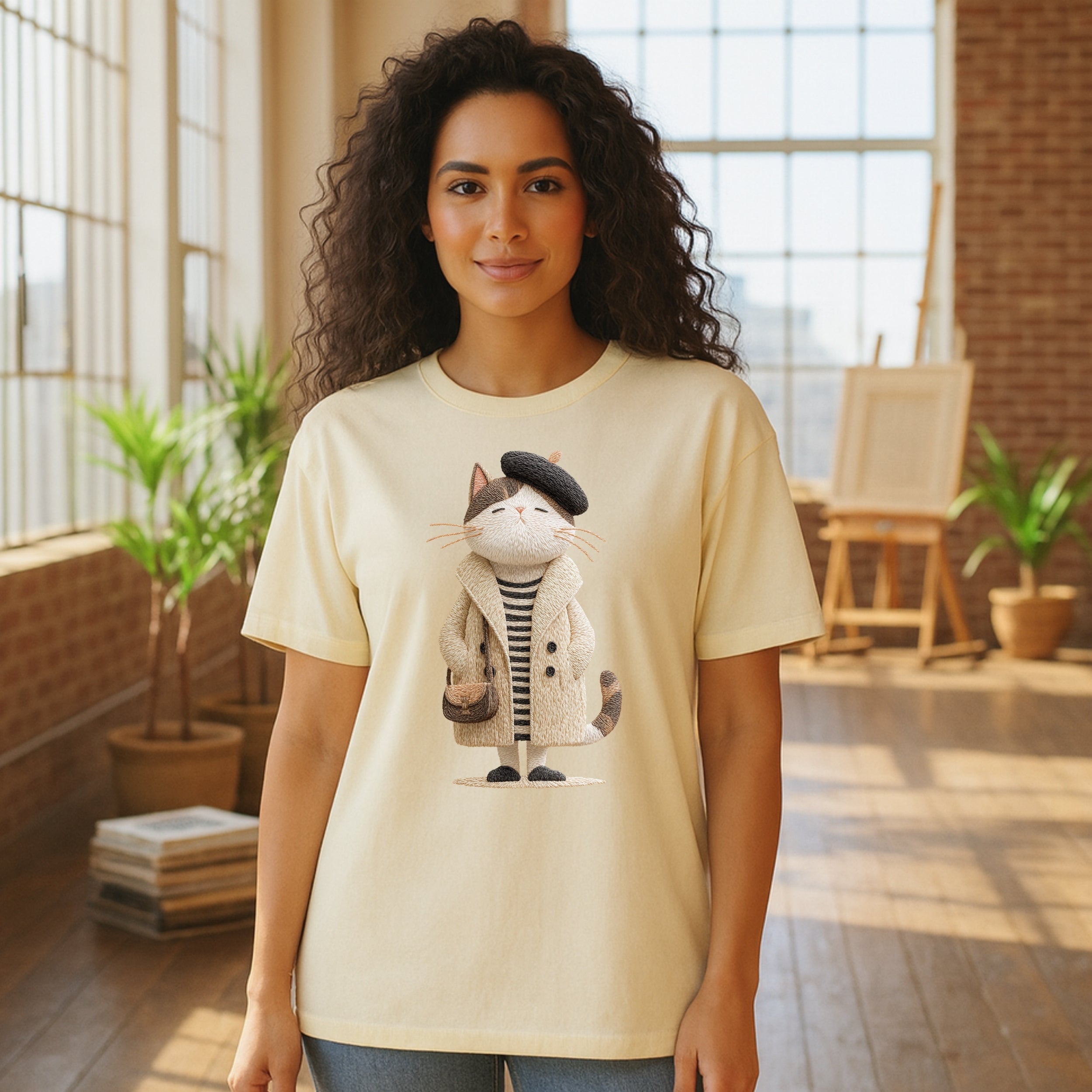 Paris Dame T-Shirt – La Flâneuse Parisienne