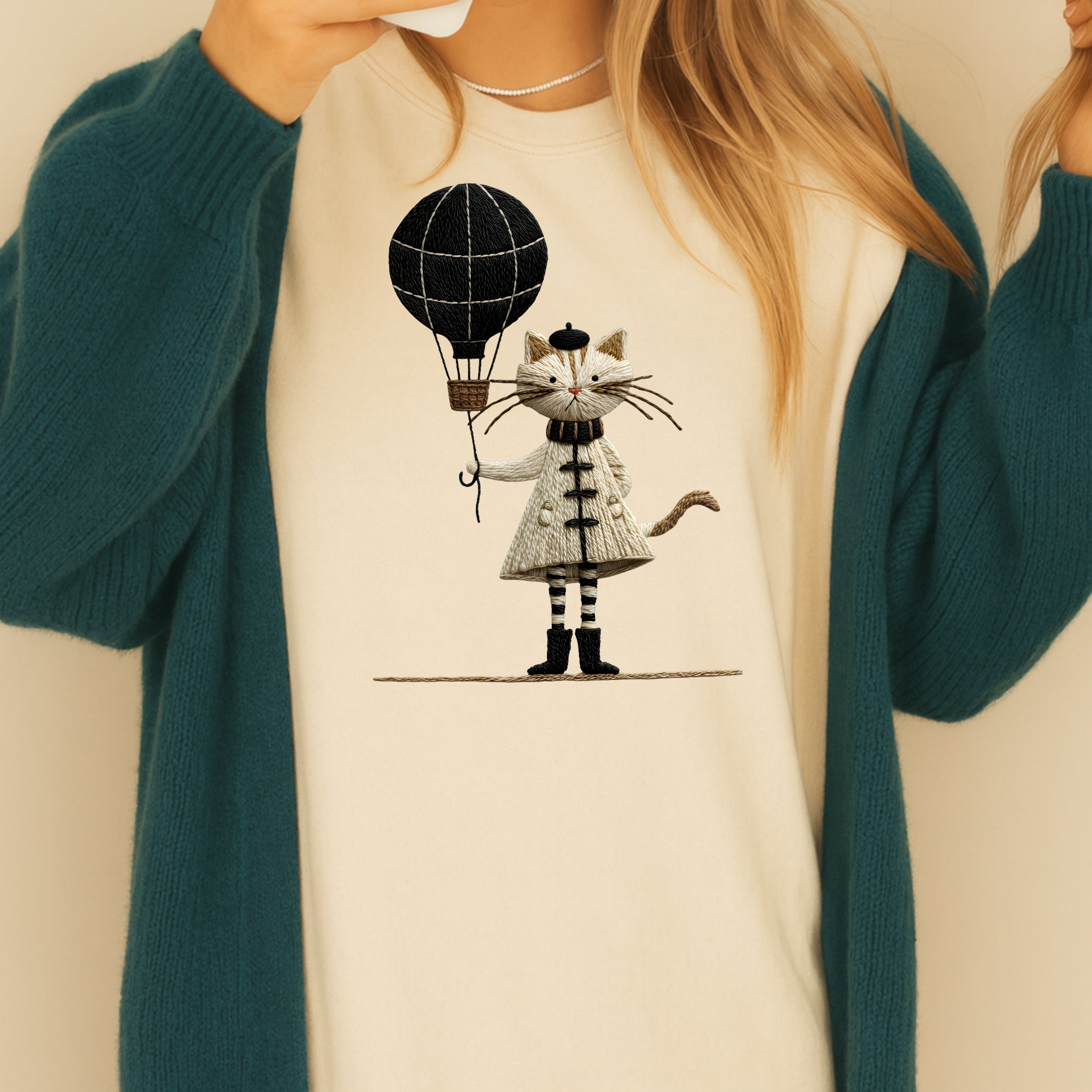 Paris Kitty T-Shirt – Le Ballon Parisien