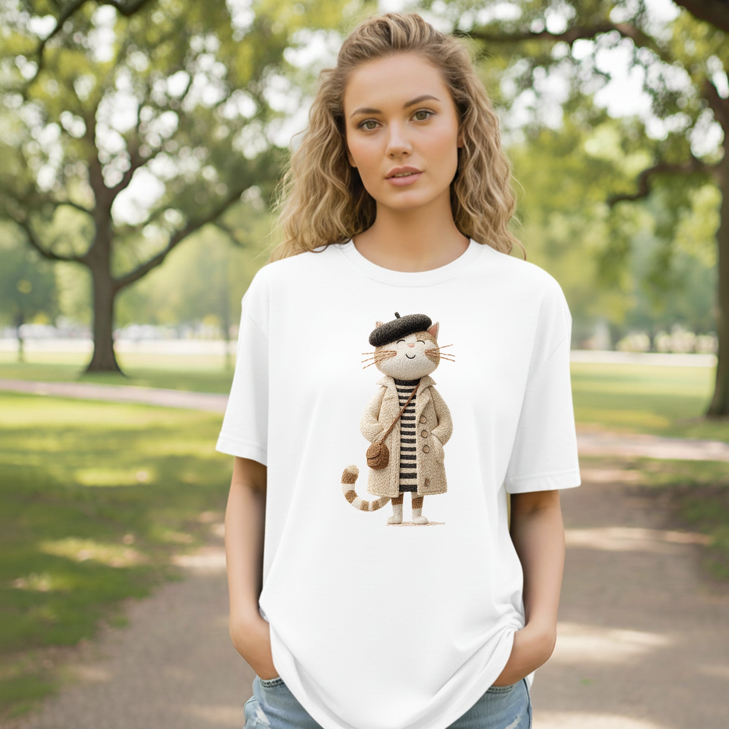 Paris Dame T-Shirt – La Promenade Parisienne