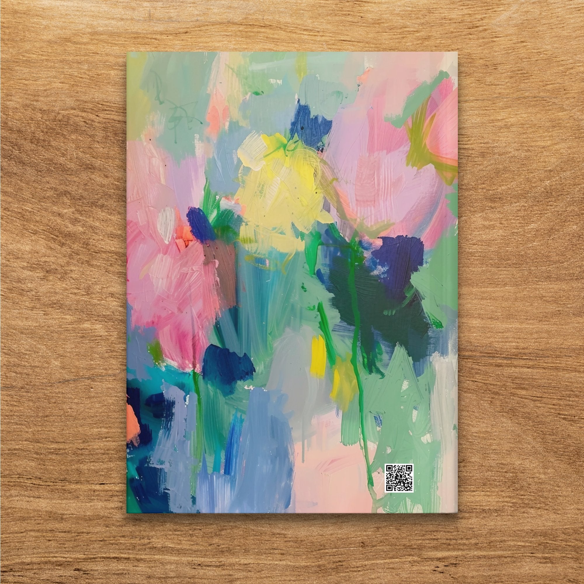 Abstract Art Journal, Colorful Painting Design Notebook, Artistic Sketchbook, Creative Journal for Notes, Diary, Gifts - Craig Michael Design