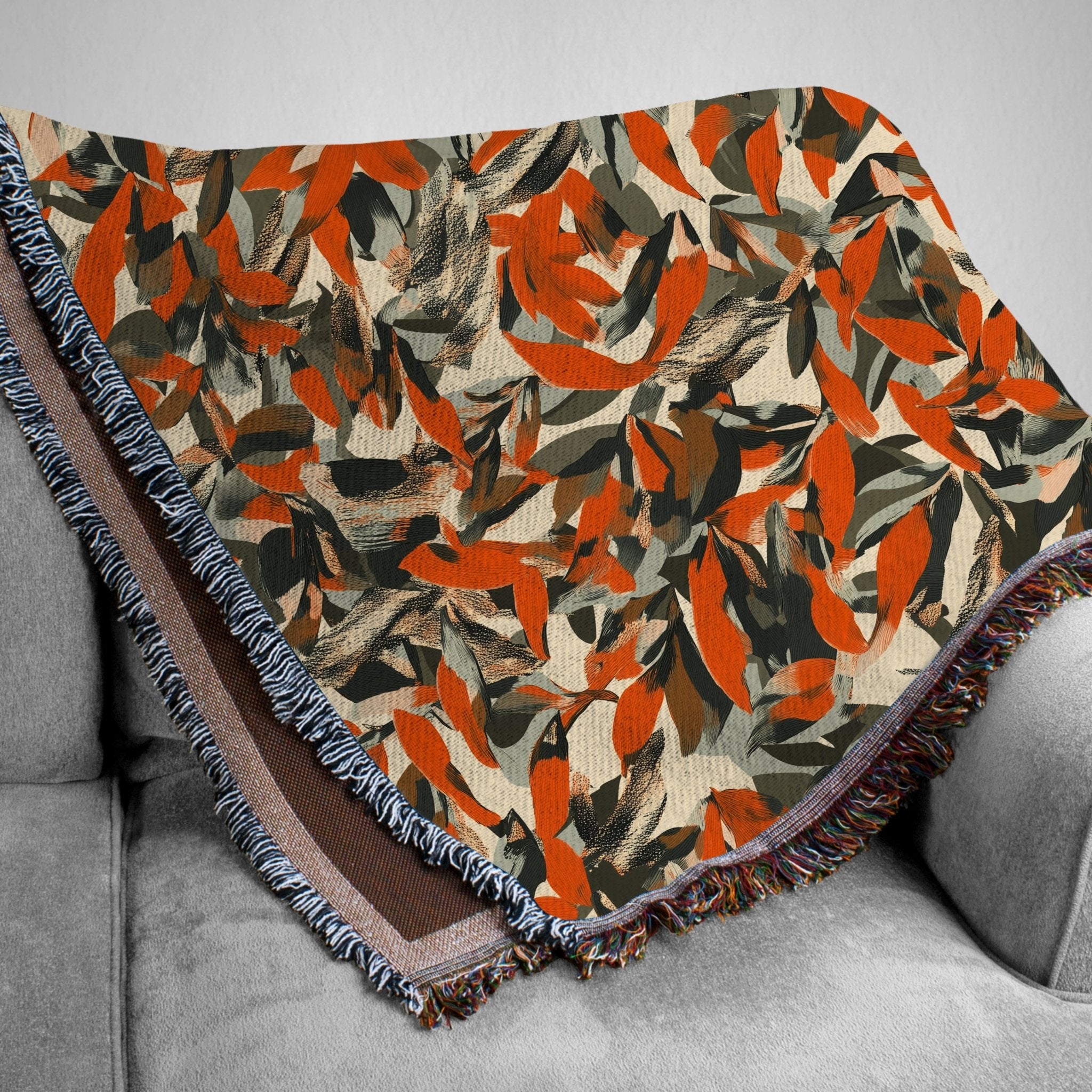 Abstract Art Woven Blanket - Craig Michael Design