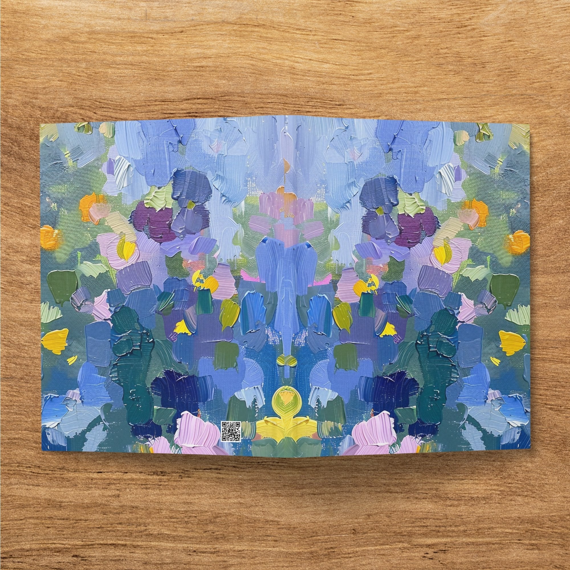 Abstract Floral Art Hardcover Journal, Art - Inspired Notebook for Writing and Drawing, Perfect Gift for Artists and Writers - Craig Michael Design