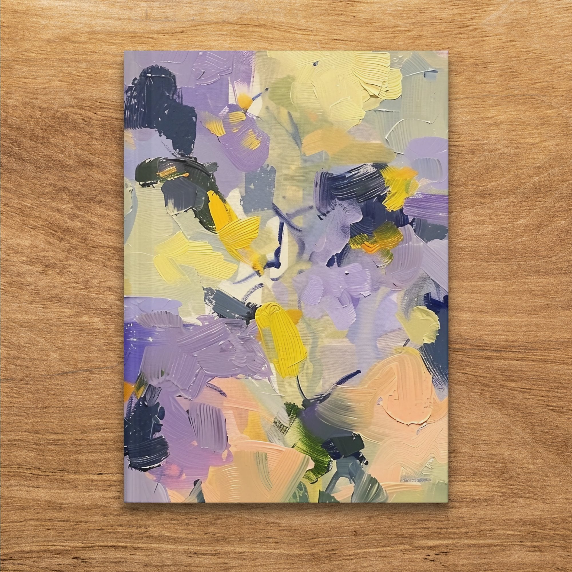 Abstract Floral Journal, Unique Artistic Notebook, Hand Painted Style Diary, Colorful Design, Art Inspired Sketchbook, Daily Planner - Craig Michael Design