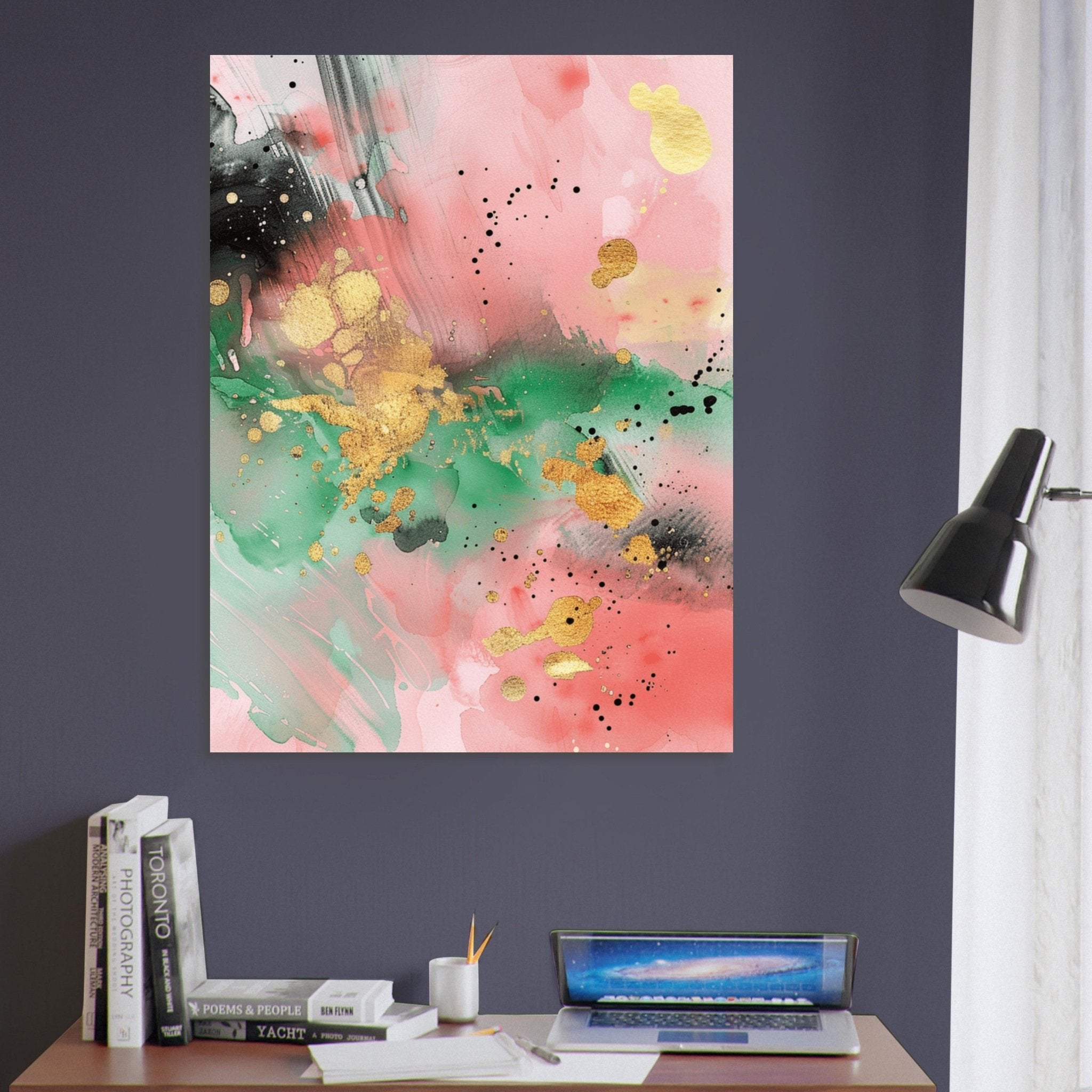 Abstract Pastels Watercolour Art Print, Home Art, Elegant Art, Minimalist Art, Office Decor, Art Gift, Nursery Art, Bedroom Art, Housewarming Gift - Craig Michael Design