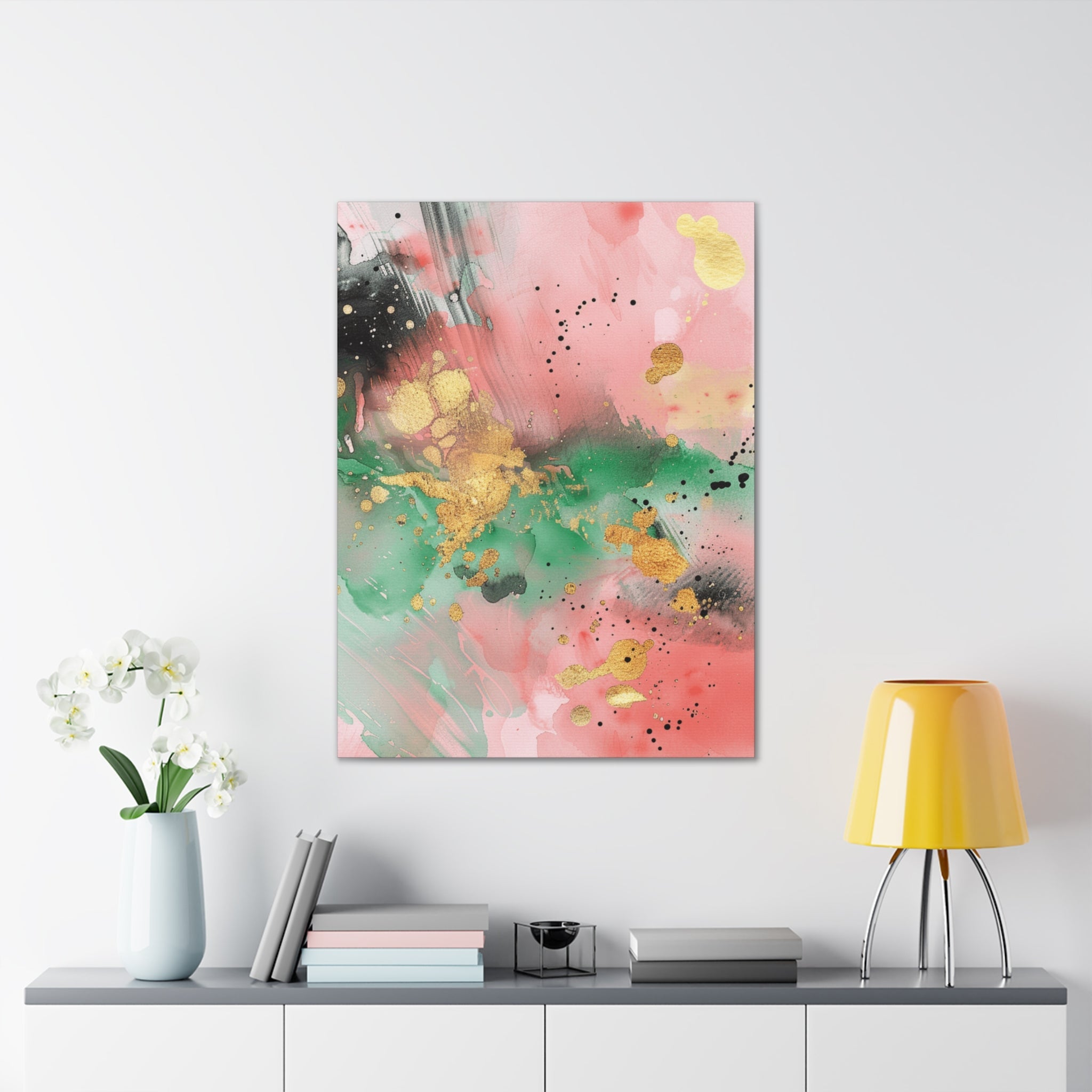 Abstract Pastels Watercolour Art Print, Home Art, Elegant Art, Minimalist Art, Office Decor, Art Gift, Nursery Art, Bedroom Art, Housewarming Gift - Craig Michael Design