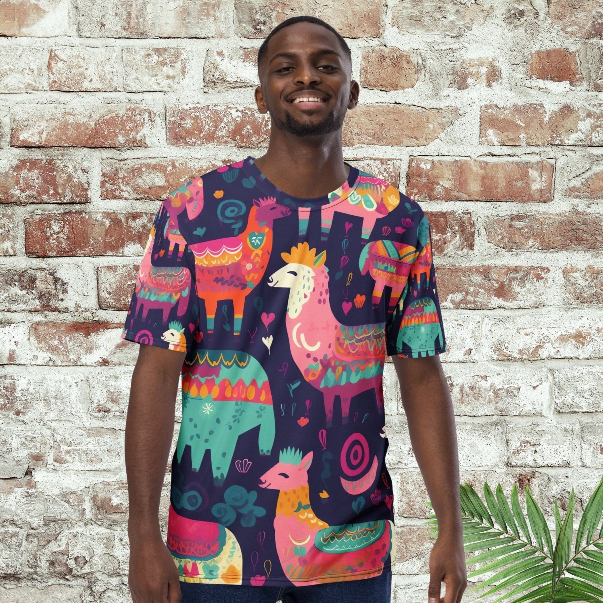 Alpaca Fiesta T-Shirt – A Burst of Colour & Joy! 🌸🦙🎨 - Craig Michael Design