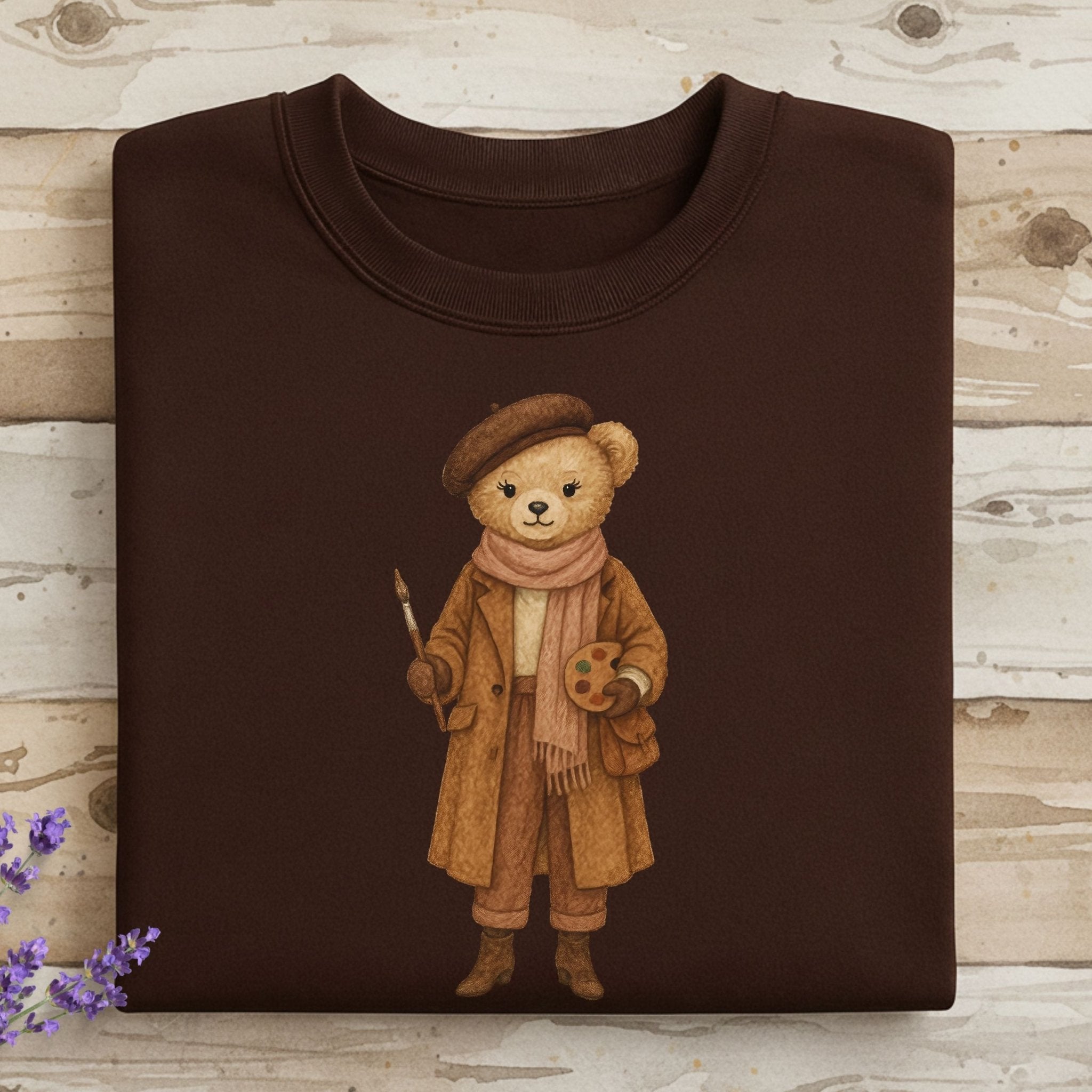 Artist Bear Sweatshirt - Craig Michael Design