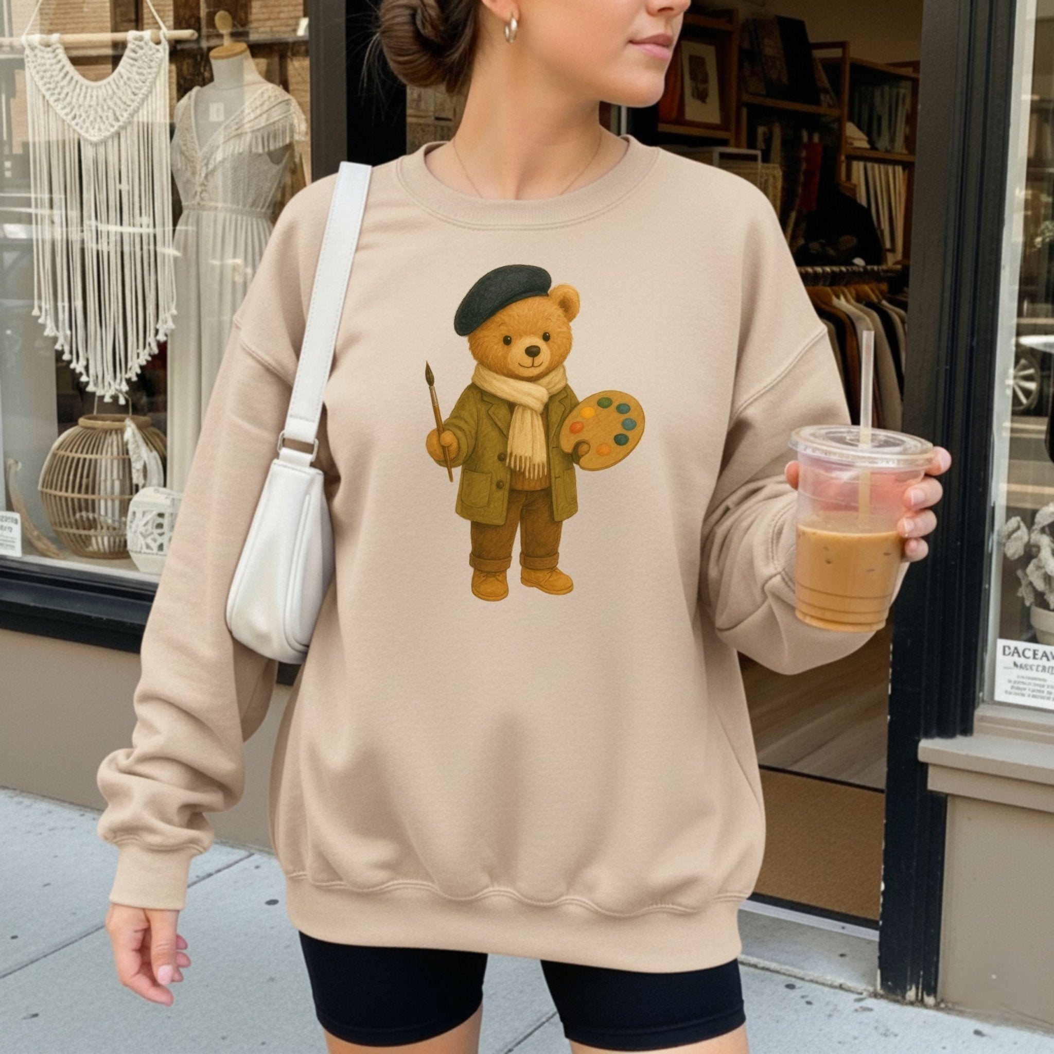 Artist Teddy Sweatshirt - Craig Michael Design