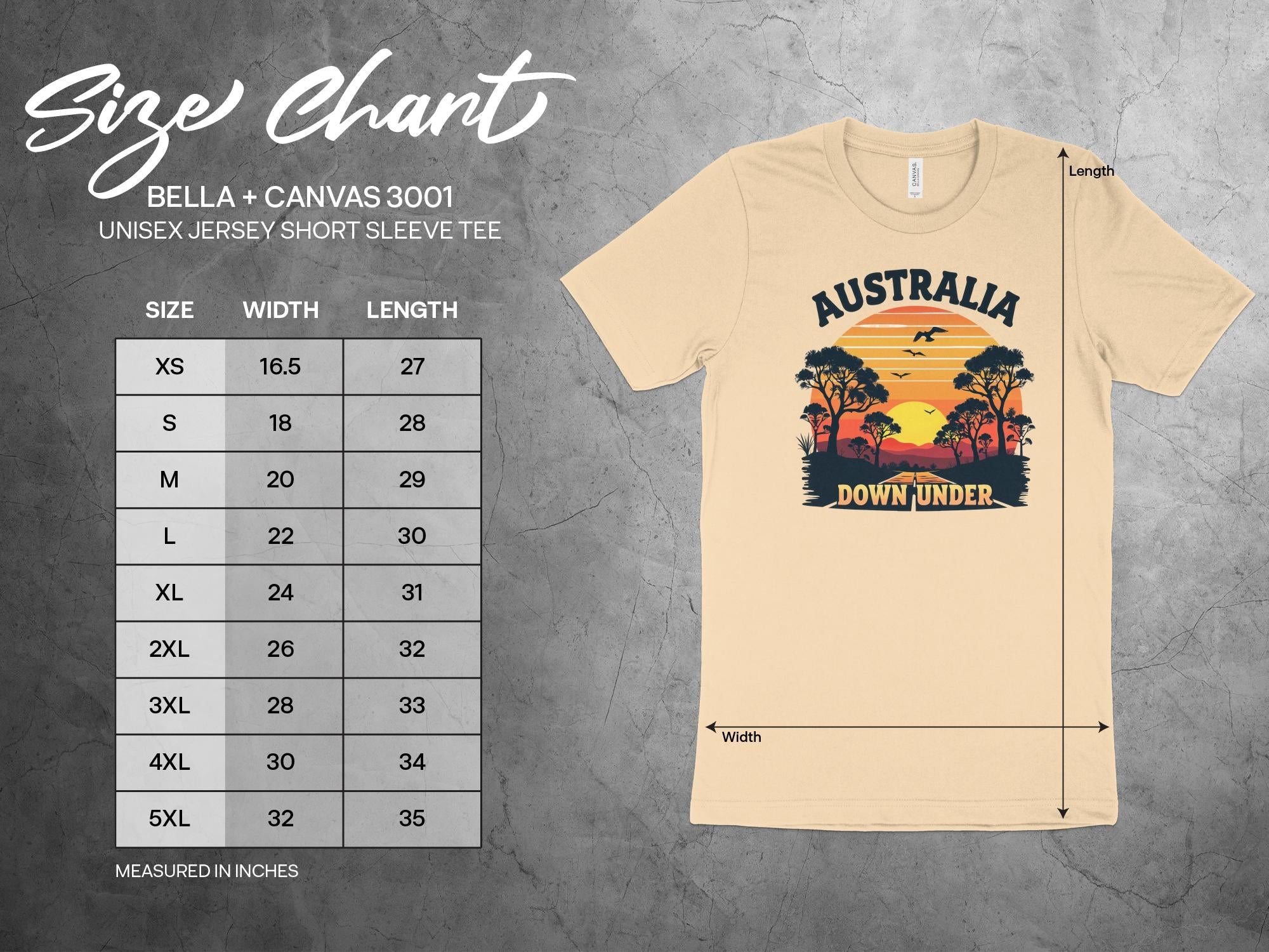 Australia Down Under Sunset T-Shirt, Vintage Australian Landscape Tee, Retro Travel Souvenir, Aussie Pride Gift, Outback Graphic T-Shirt - Craig Michael Design