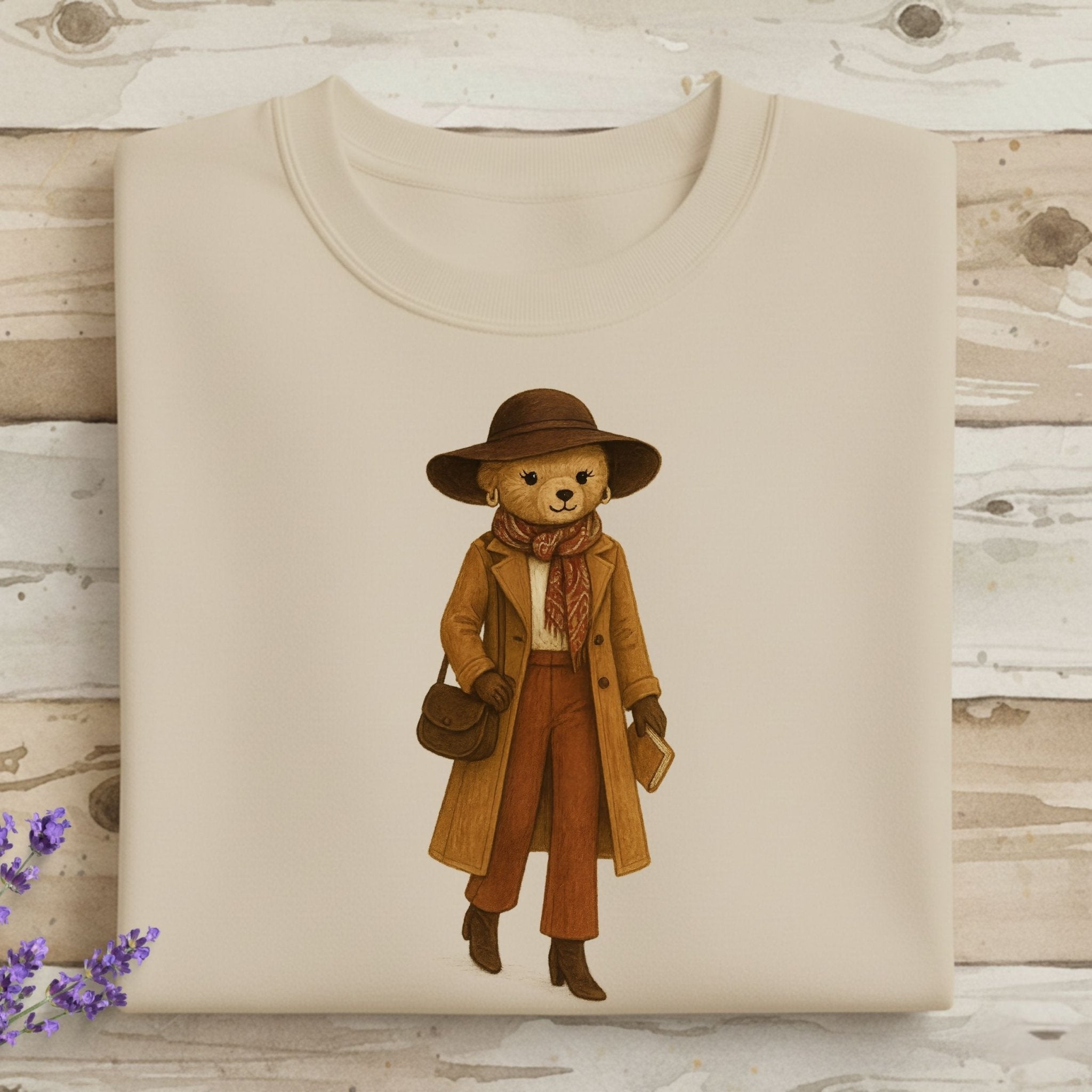 Autumn Fashion Bear Sweatshirt - Craig Michael Design