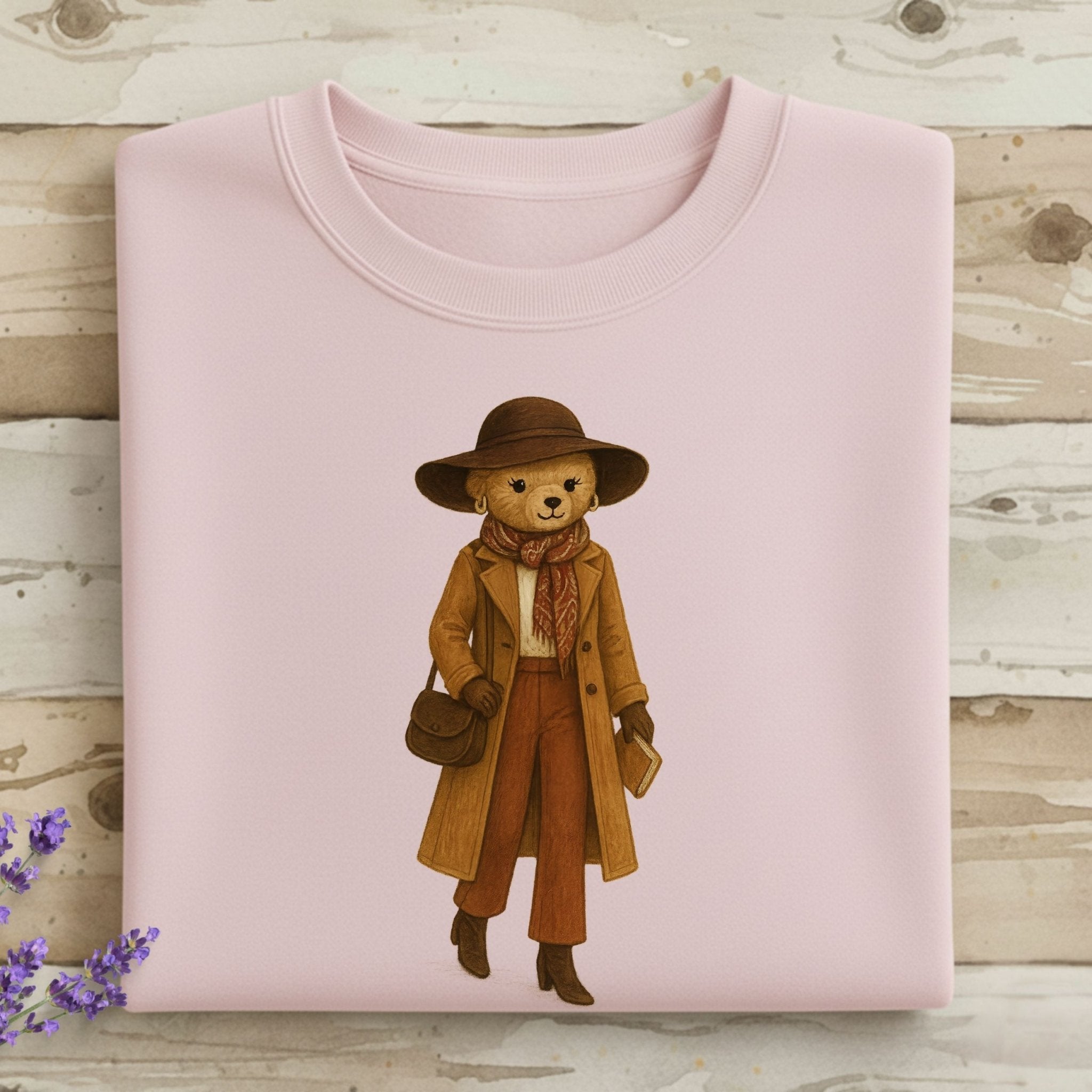 Autumn Fashion Bear Sweatshirt - Craig Michael Design