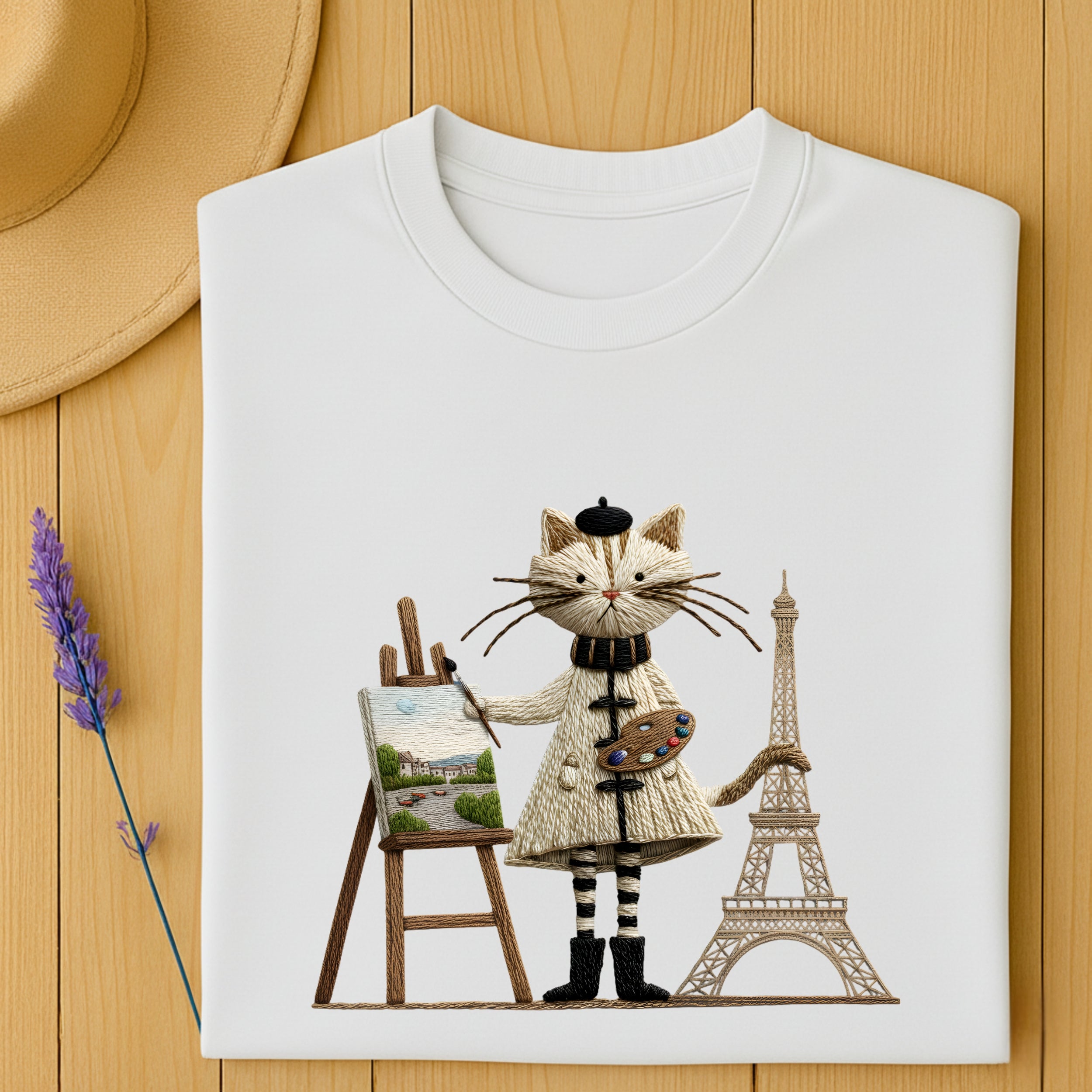 Paris Kitty T-Shirt – L’Artiste à Paris