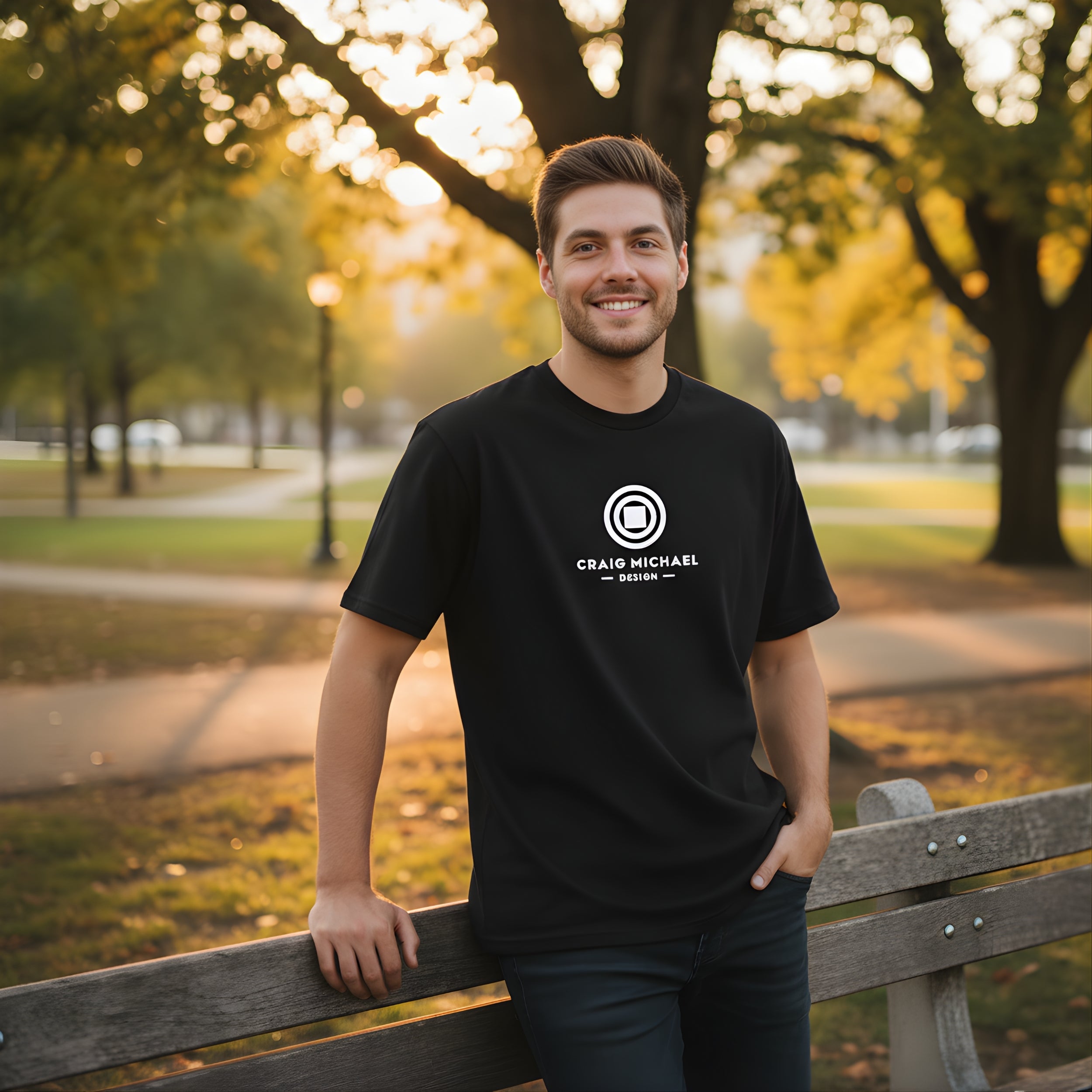 T-Shirt — Craig Michael Logo Minimal Tee