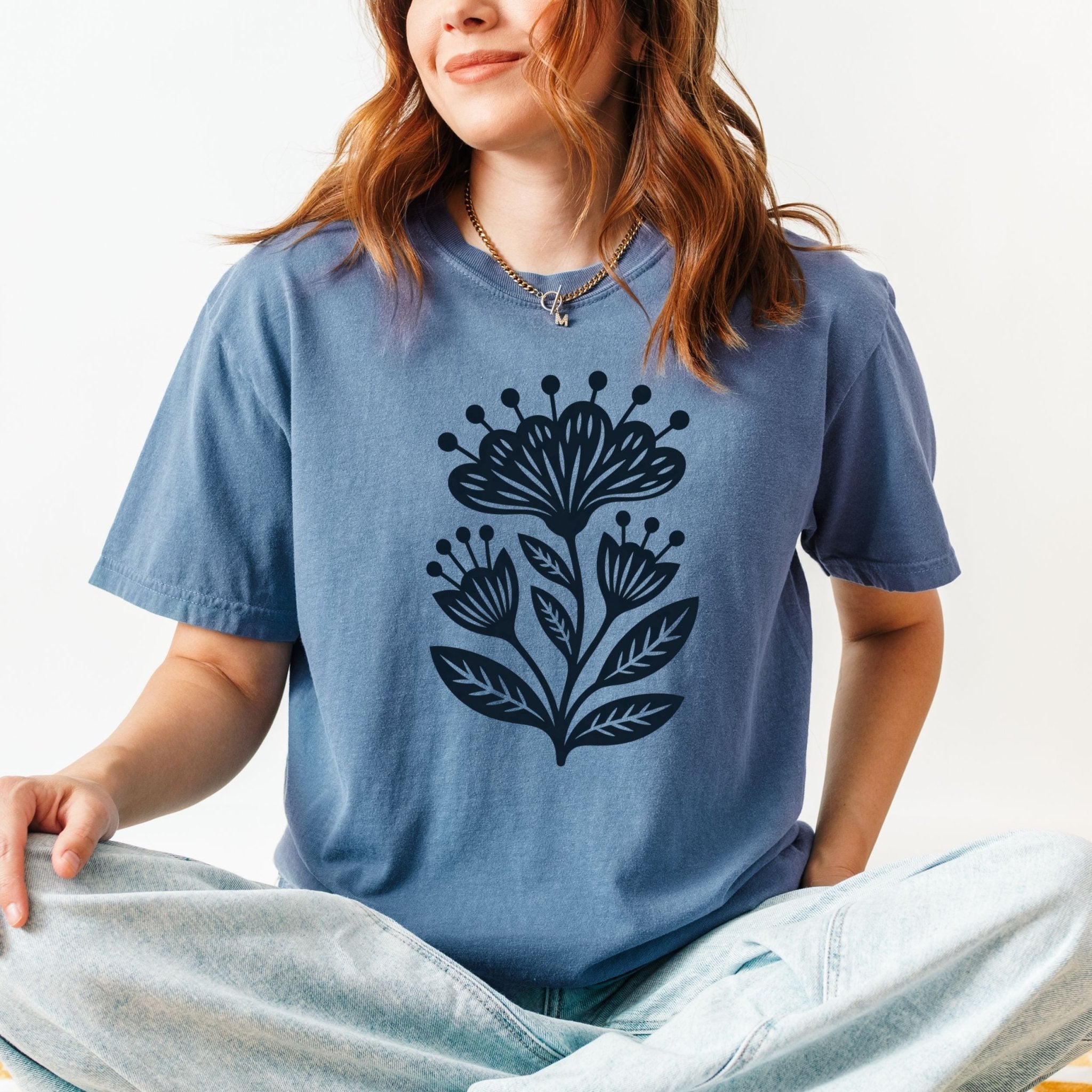 Boho Botanical T-Shirt – Comfort Colors® - Craig Michael Design