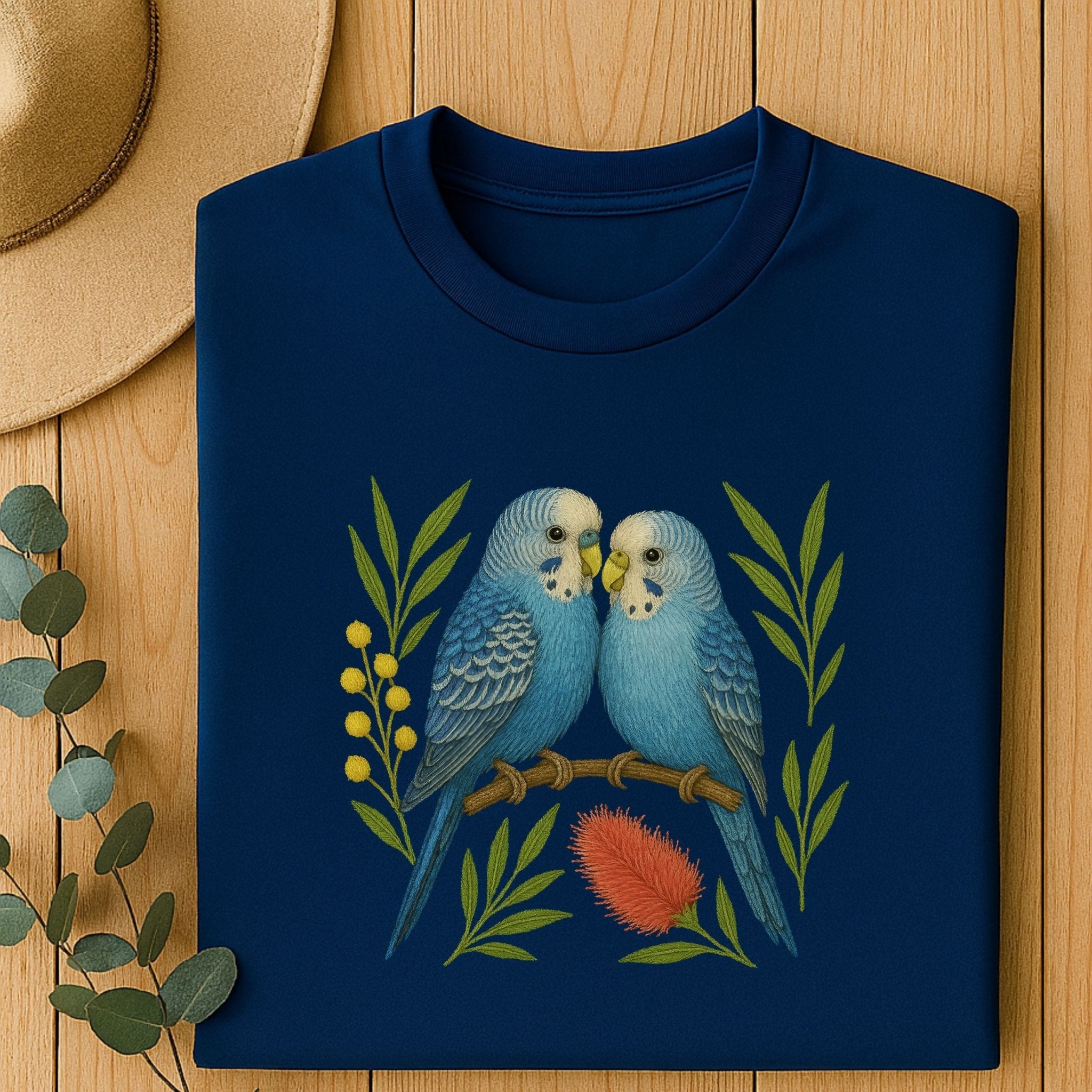 Budgerigar T-Shirt – Australian Native Bird Collection - Craig Michael Design