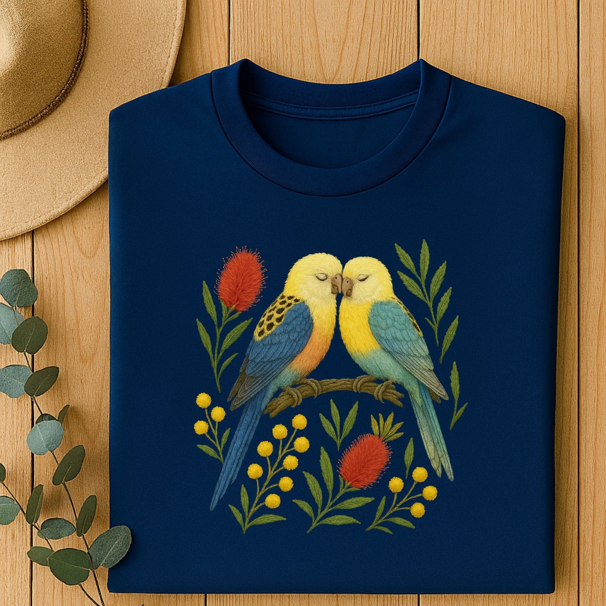 Budgie T-Shirt – Australian Native Bird Collection - Craig Michael Design
