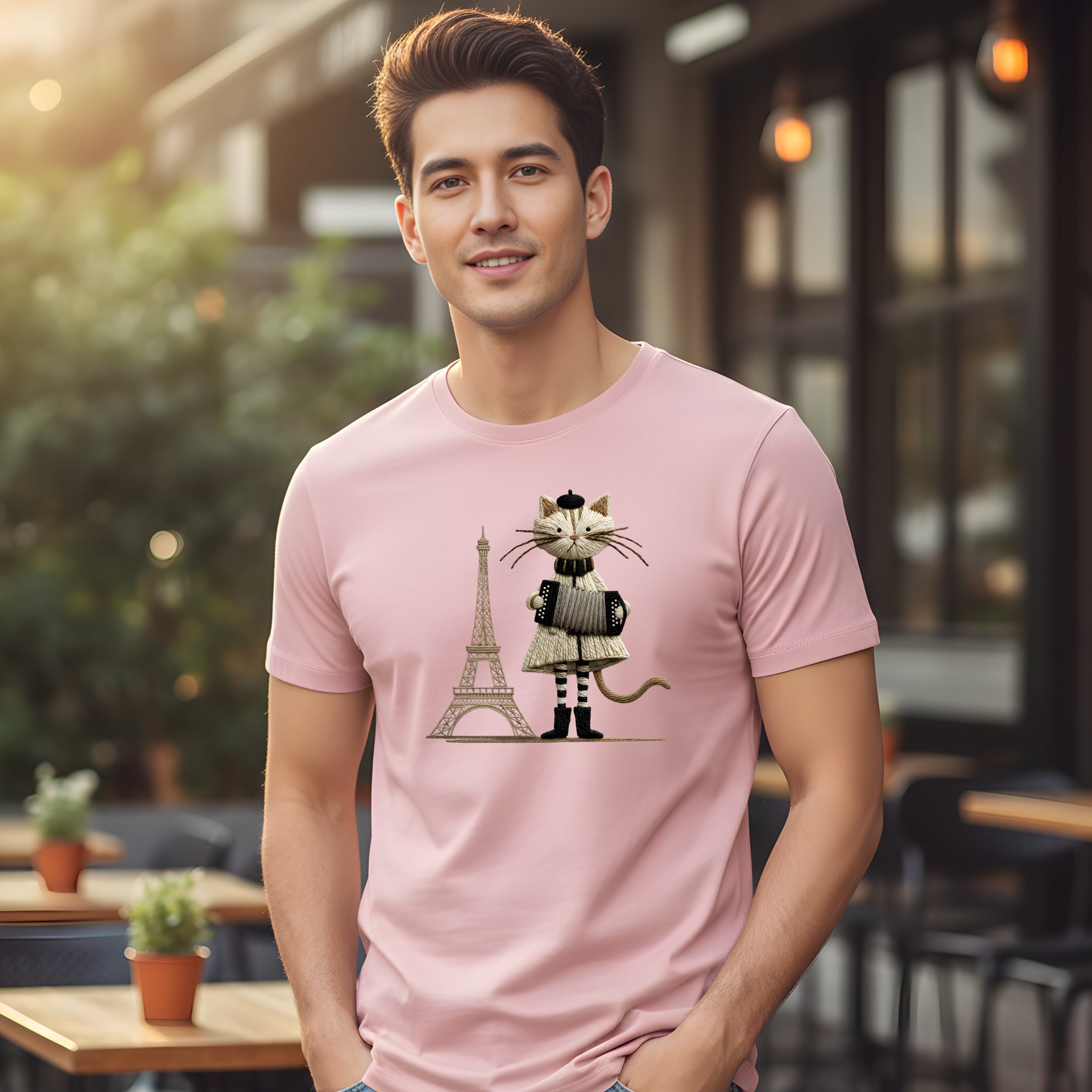 Paris Kitty T-Shirt – L’Accordéon