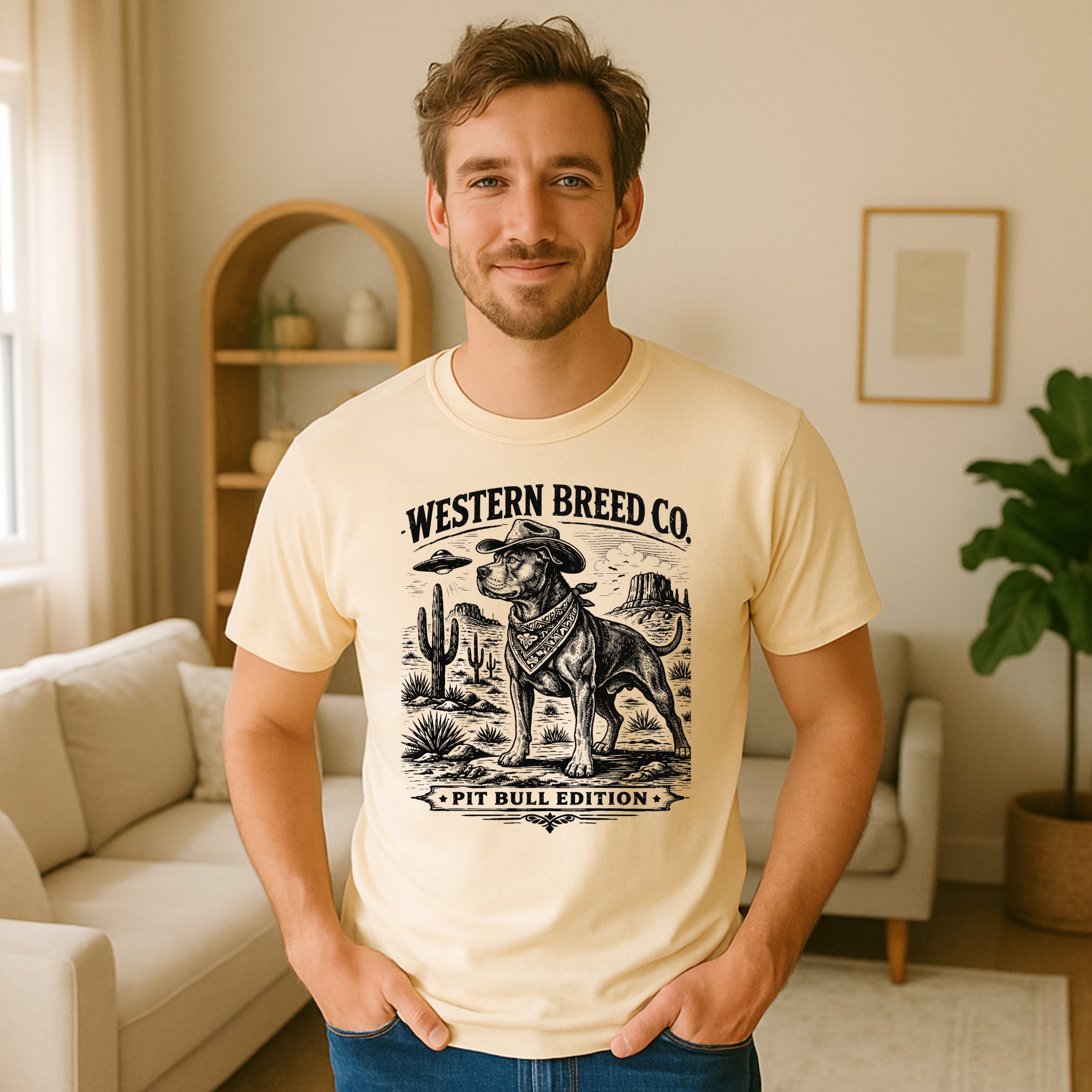 Western Breed Co Pit Bull Edition Graphic Tee