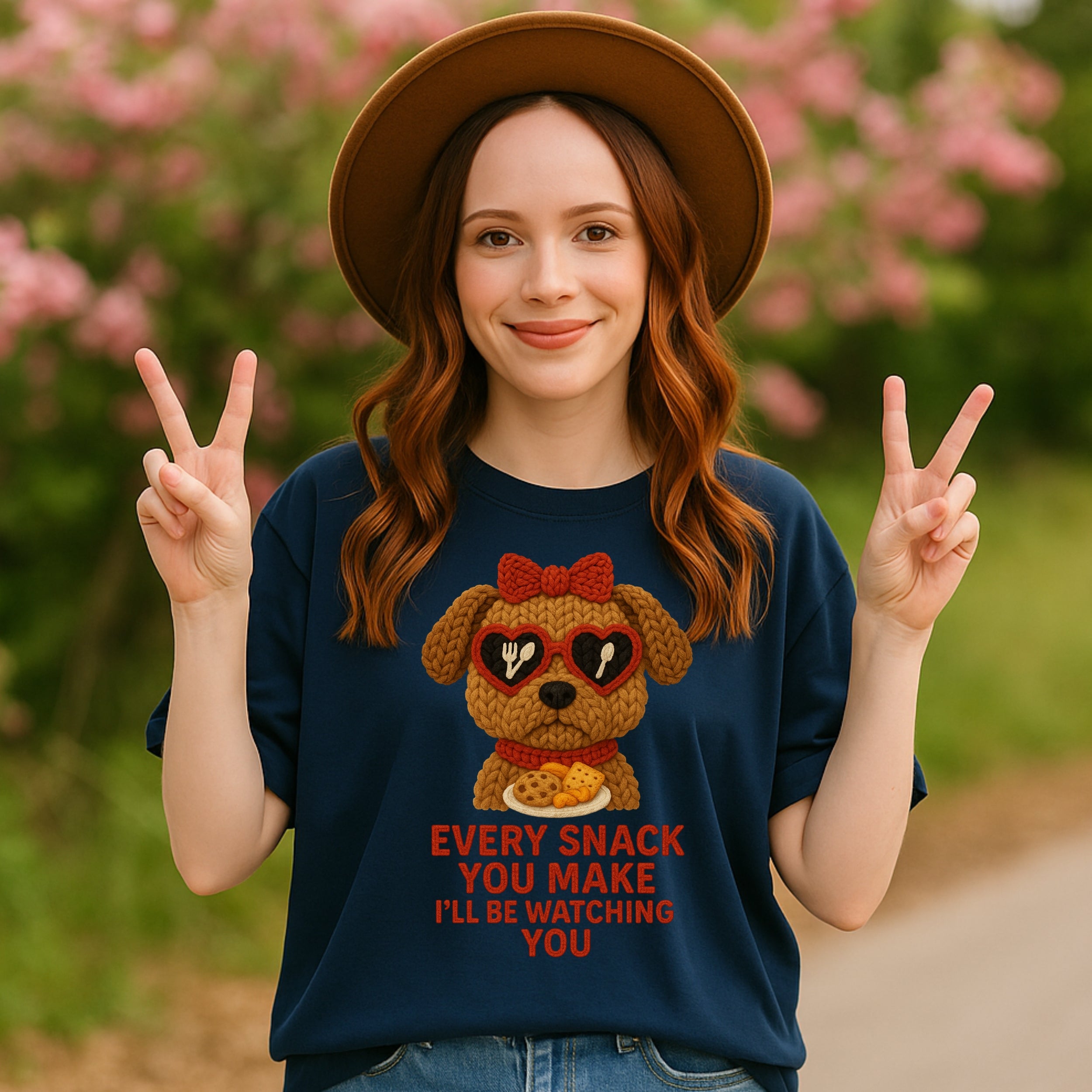 Every Snack You Make I'll Be Watching You Dog Shirt