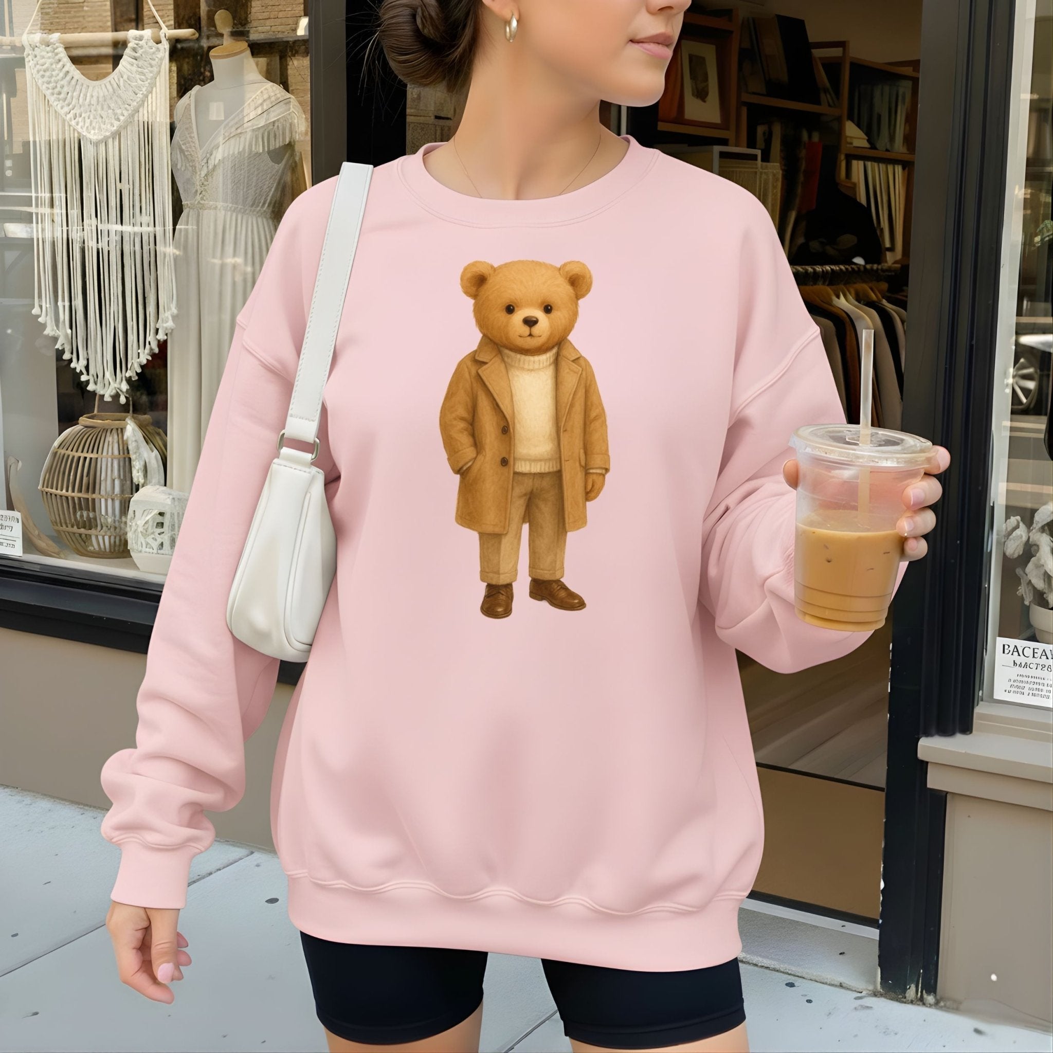 Camel Knit Teddy Sweatshirt - Craig Michael Design