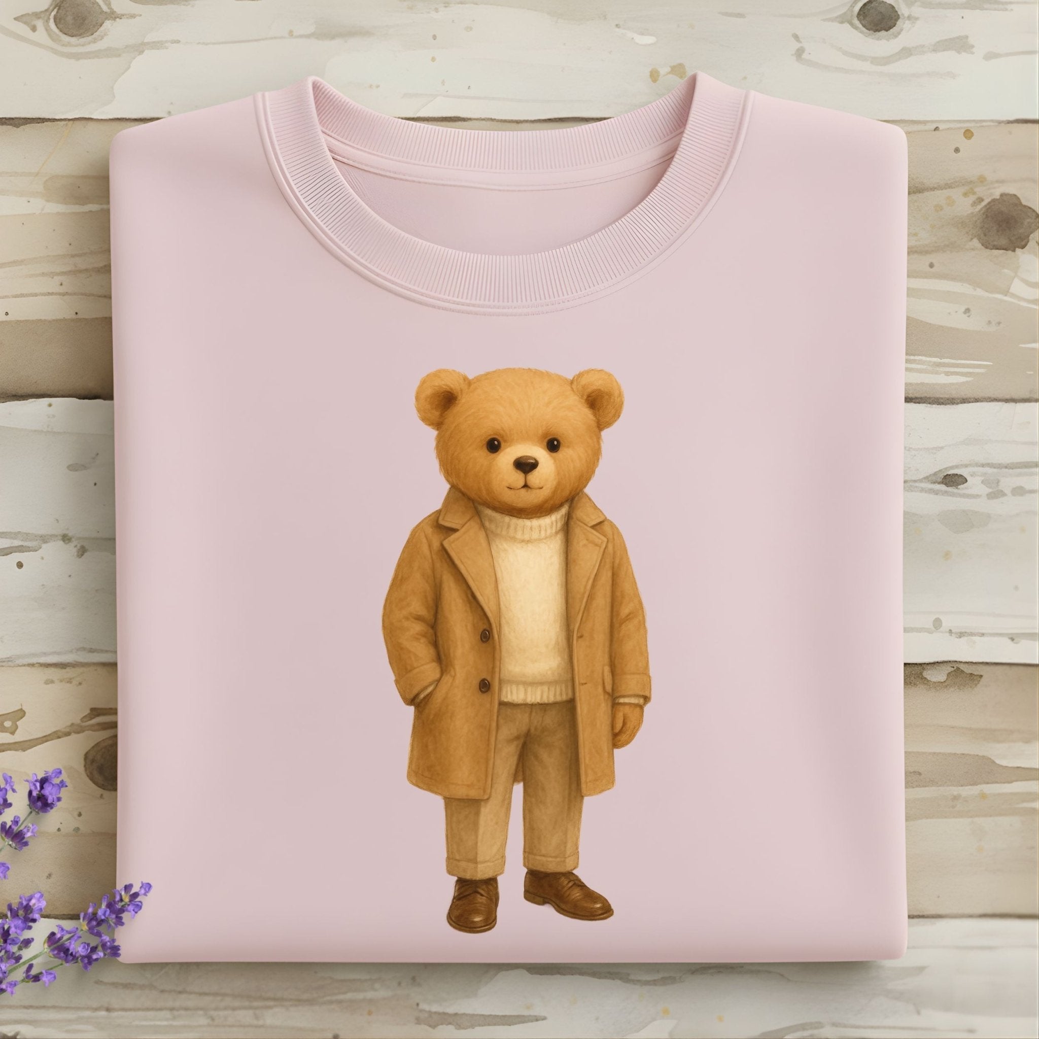 Camel Knit Teddy Sweatshirt - Craig Michael Design