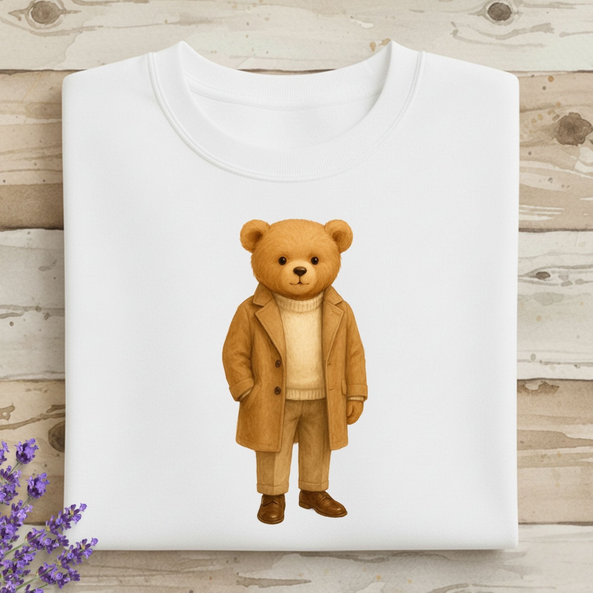 Camel Knit Teddy Sweatshirt - Craig Michael Design