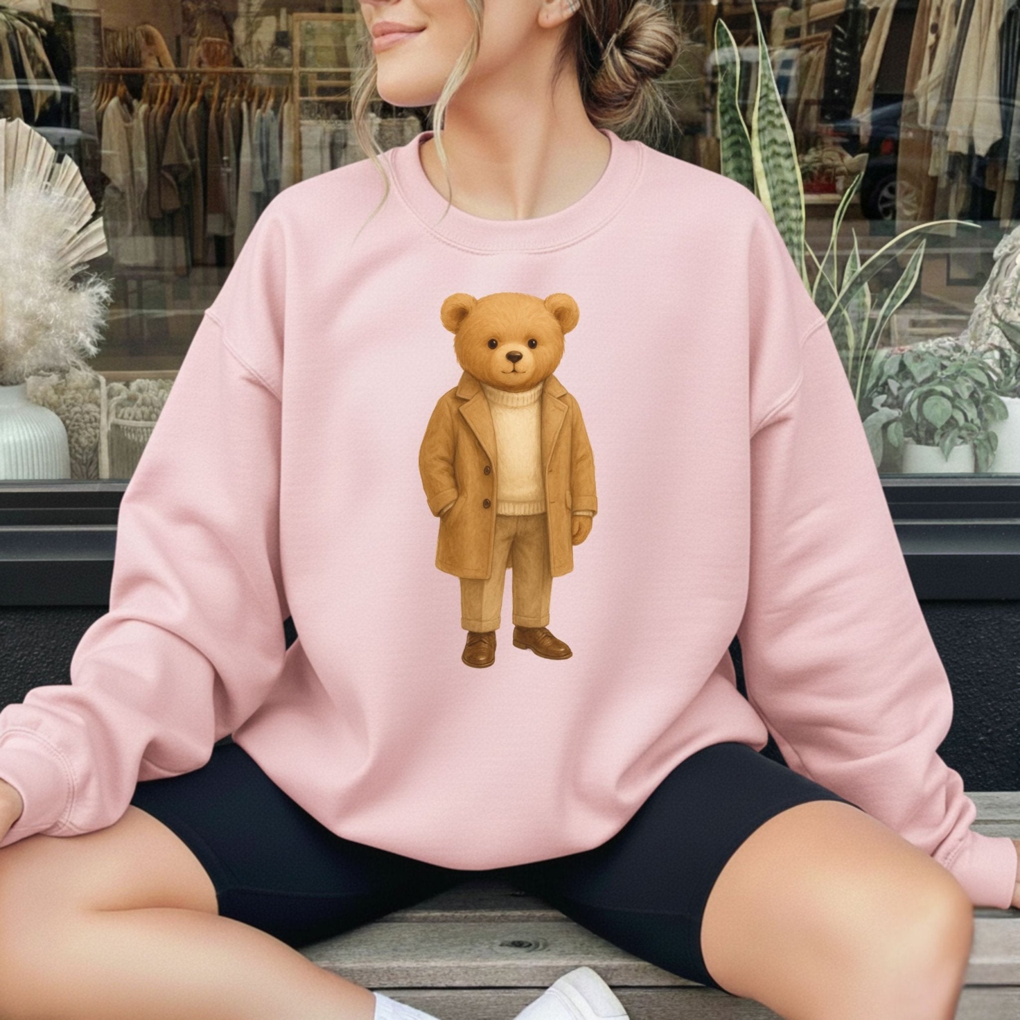 Camel Knit Teddy Sweatshirt - Craig Michael Design
