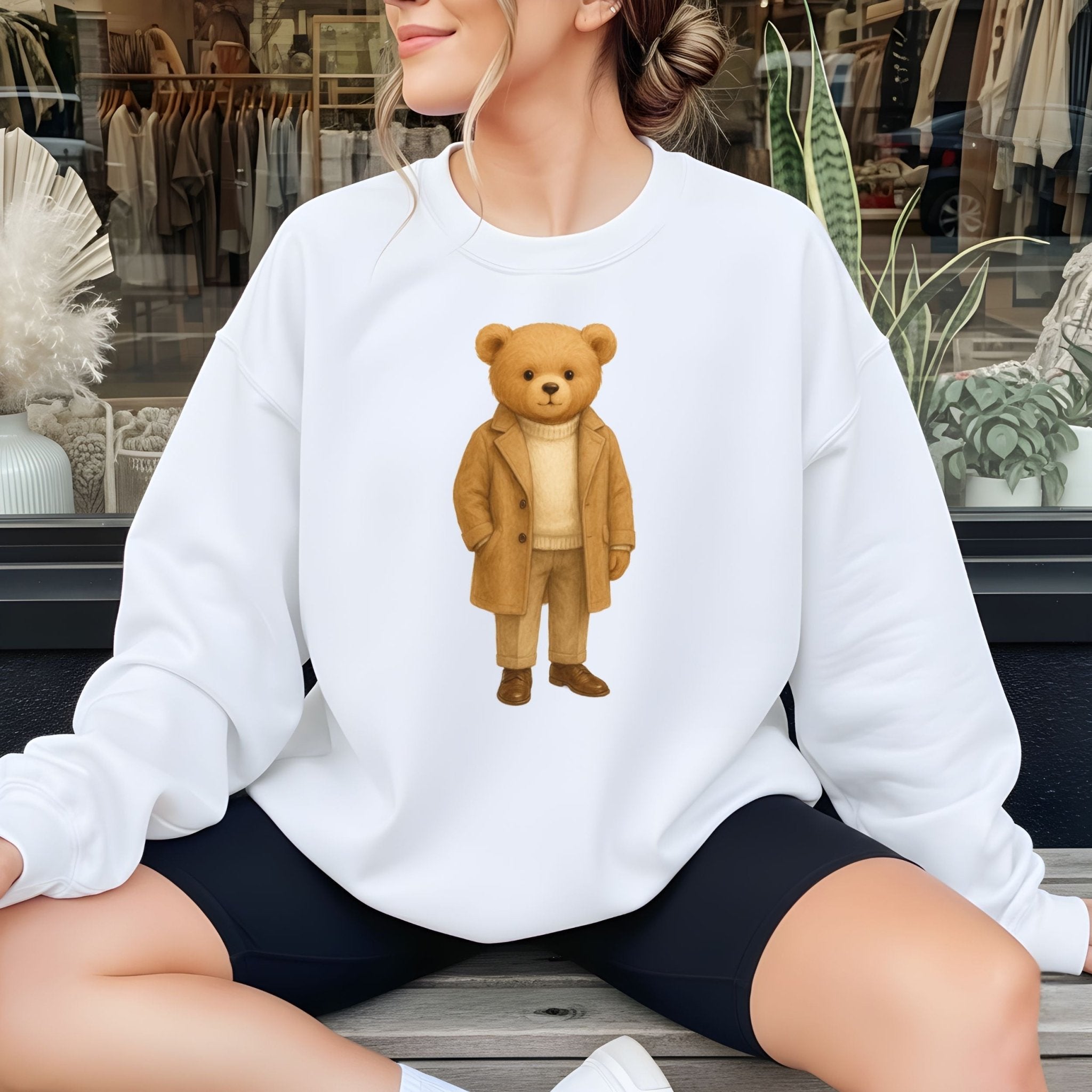 Camel Knit Teddy Sweatshirt - Craig Michael Design