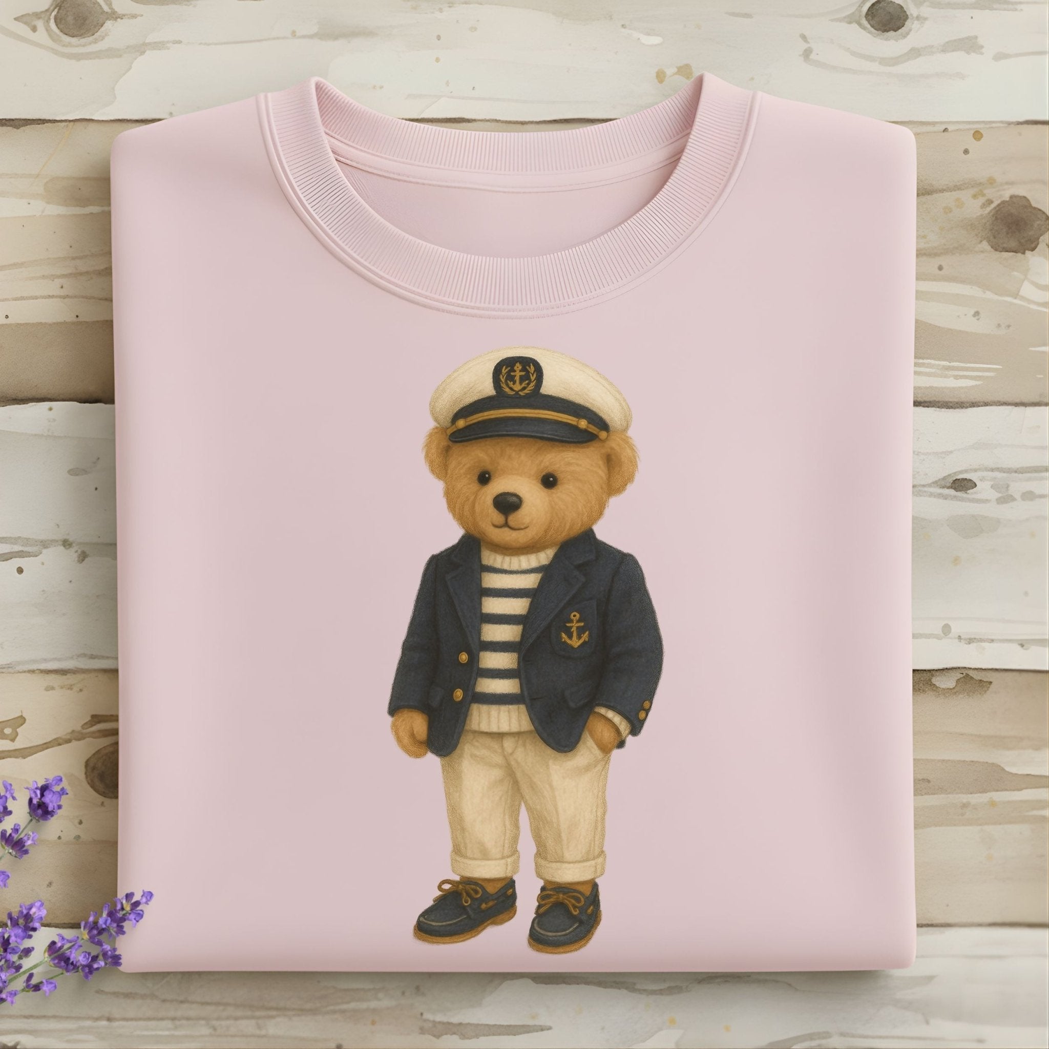 Captain Teddy Sweatshirt - Craig Michael Design