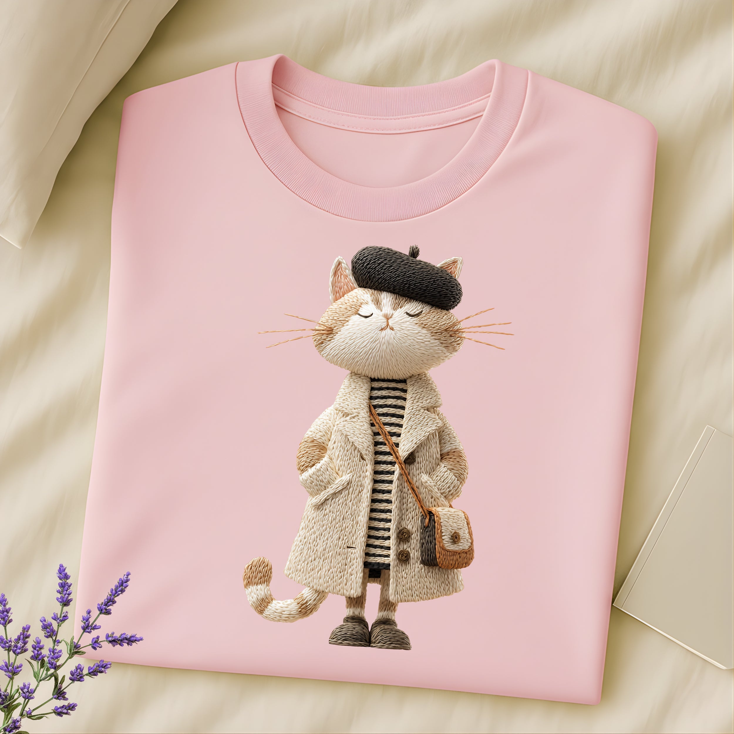 Paris Dame T-Shirt – L’Élégance à Paris