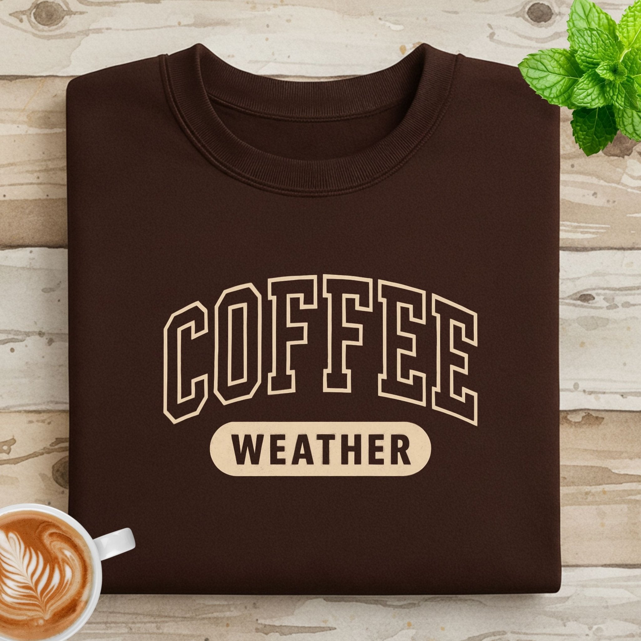 Coffee Weather Retro Sweatshirt - Craig Michael Design
