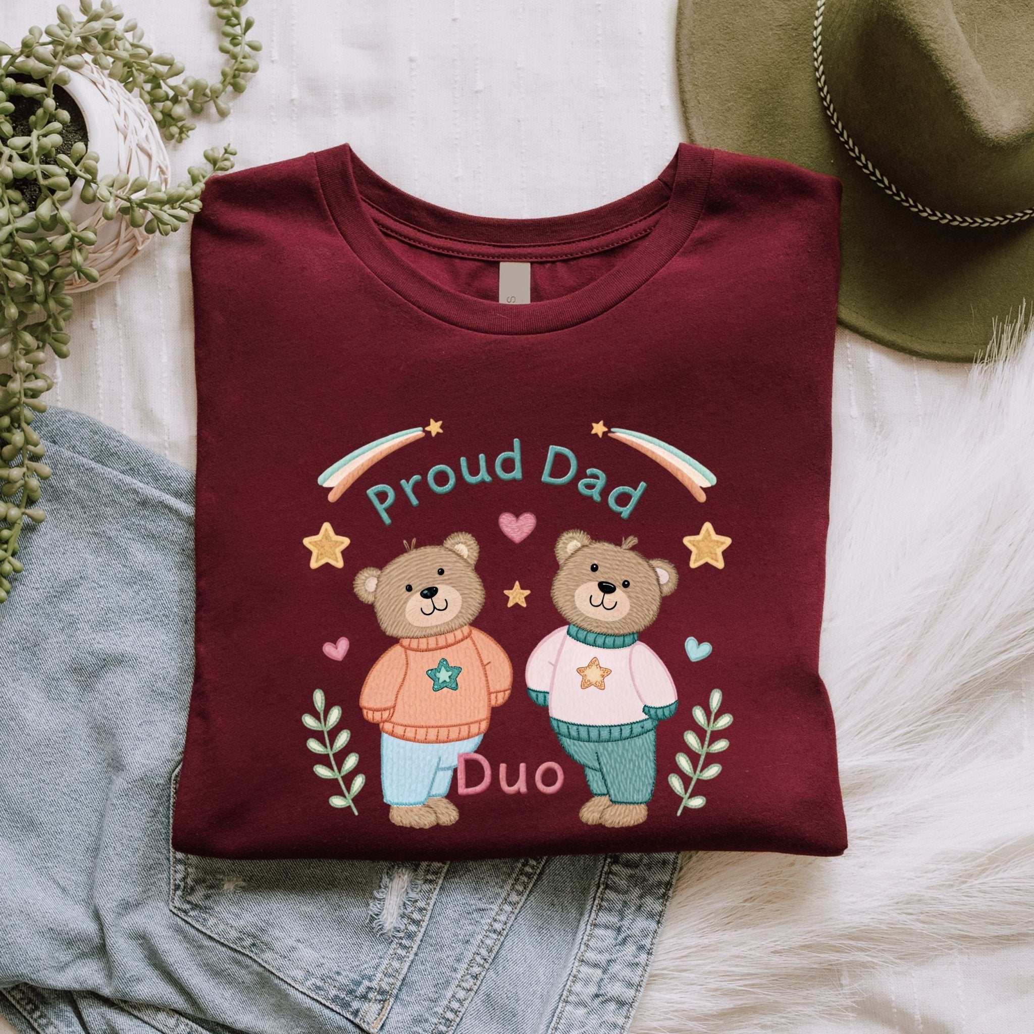 Cottagecore Proud Dads Funny Gay Father’s Day T-Shirt - Craig Michael Design