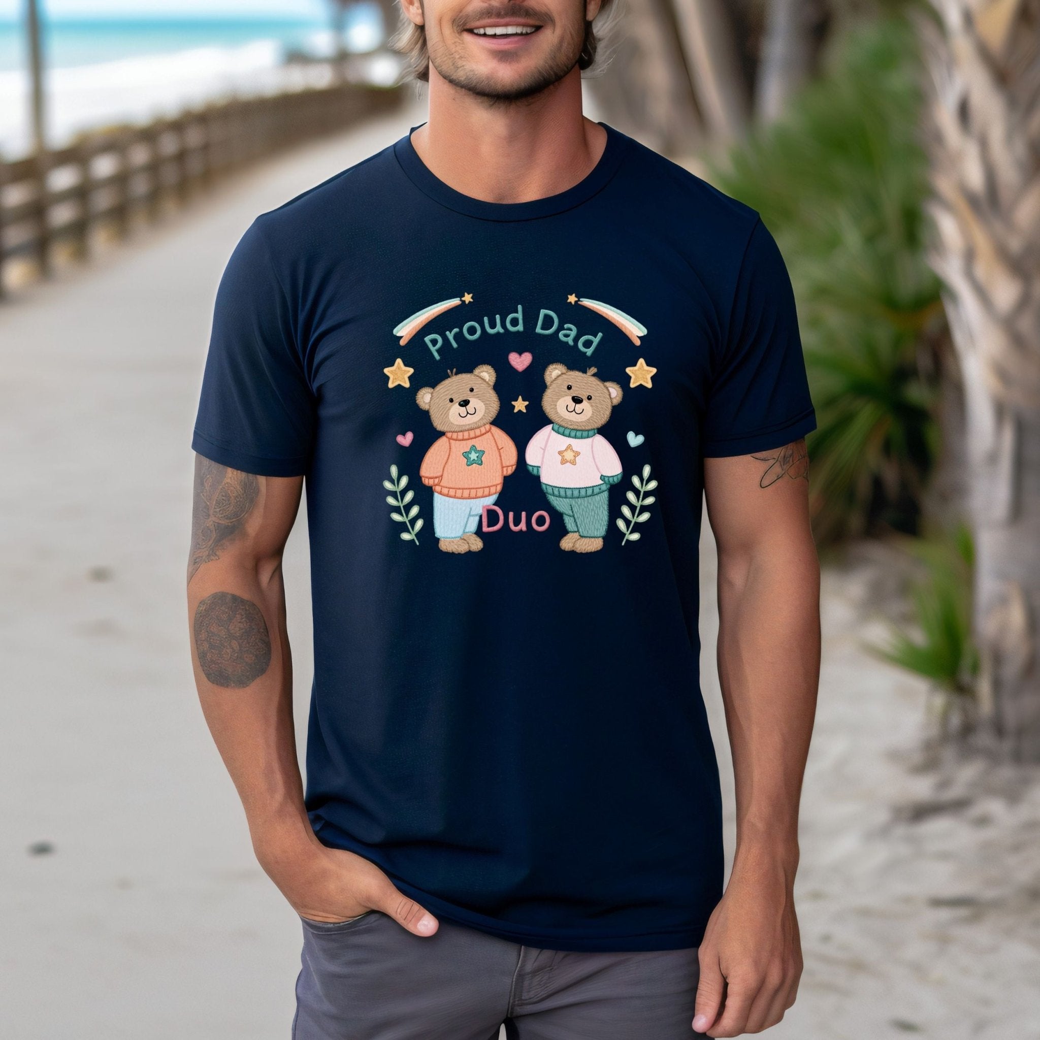 Cottagecore Proud Dads Funny Gay Father’s Day T-Shirt - Craig Michael Design