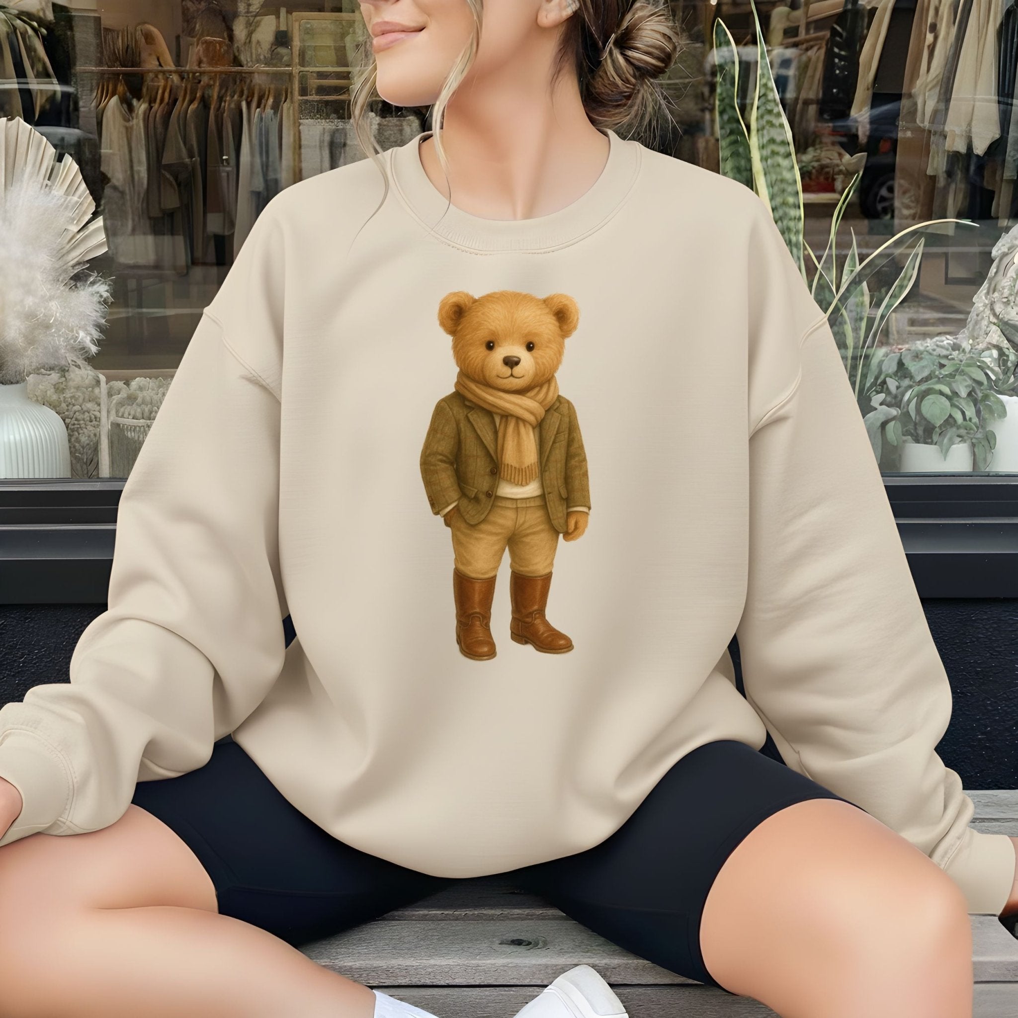 Country Gentleman Teddy Sweatshirt - Craig Michael Design