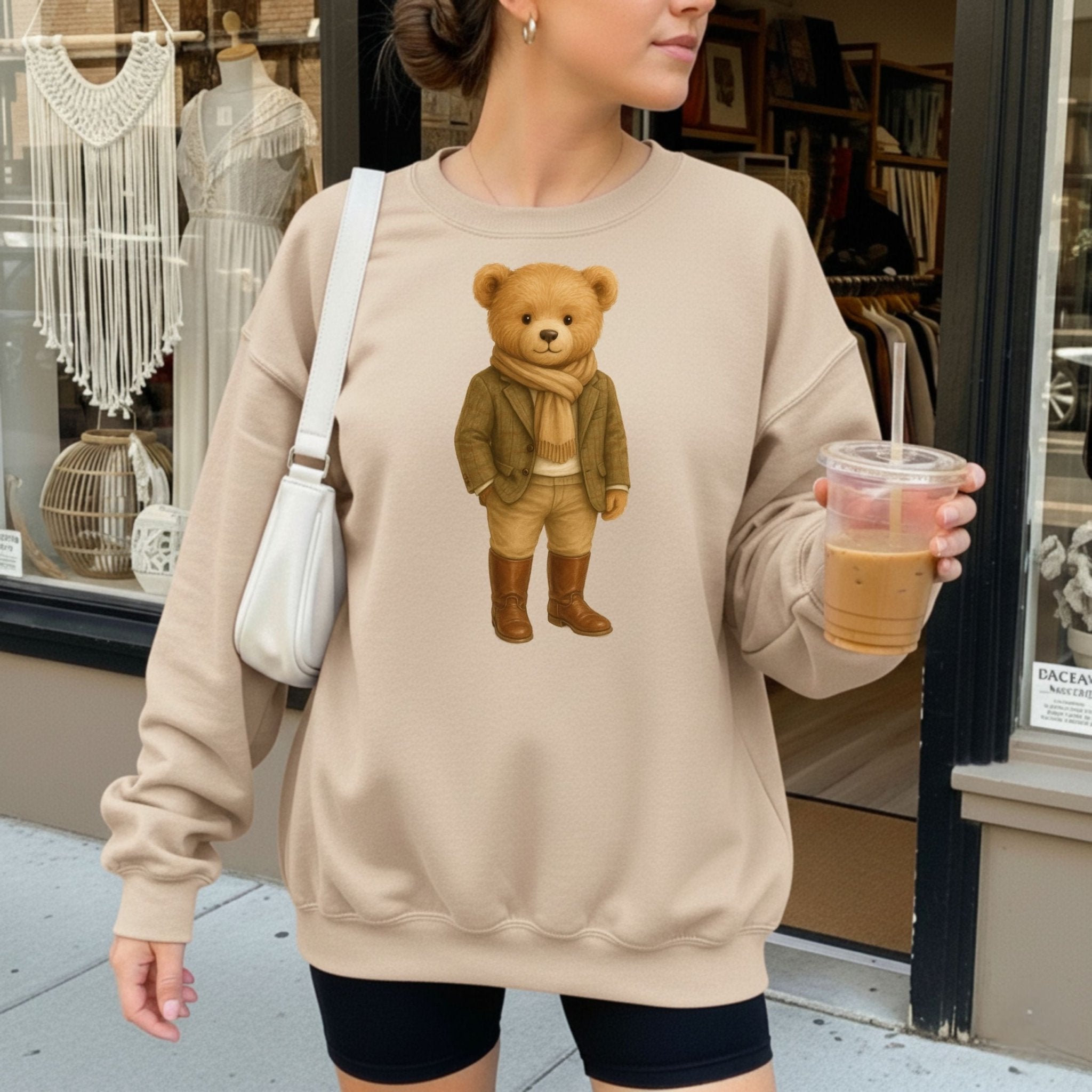 Country Gentleman Teddy Sweatshirt - Craig Michael Design
