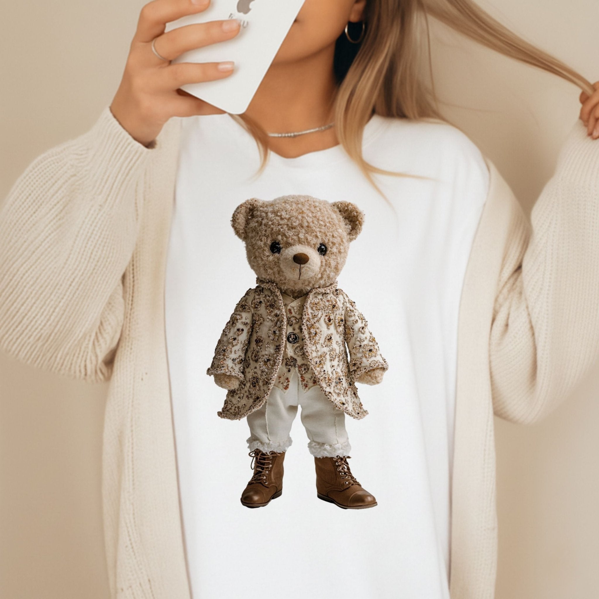 Couture Fashionista Teddy Bear Shirt - Craig Michael Design