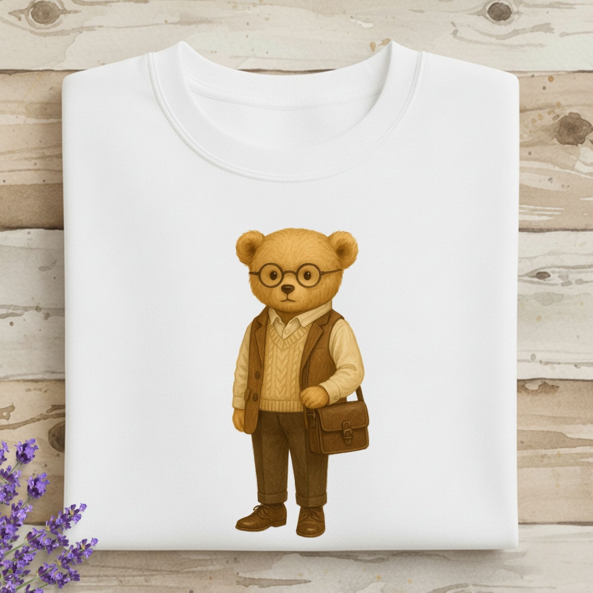 Cozy Professor Teddy Sweatshirt - Craig Michael Design