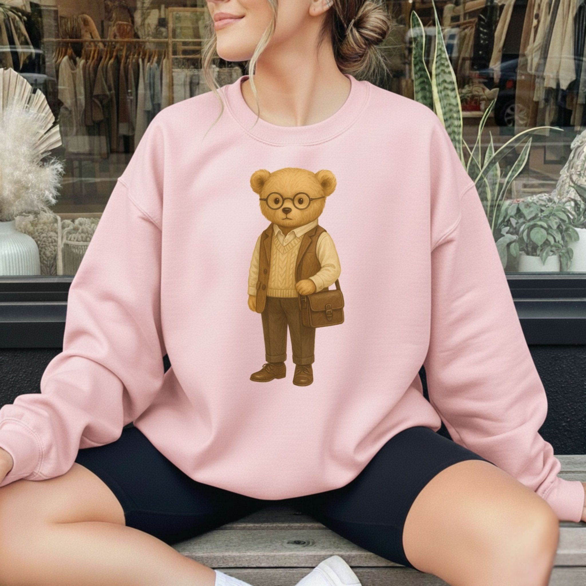 Cozy Professor Teddy Sweatshirt - Craig Michael Design