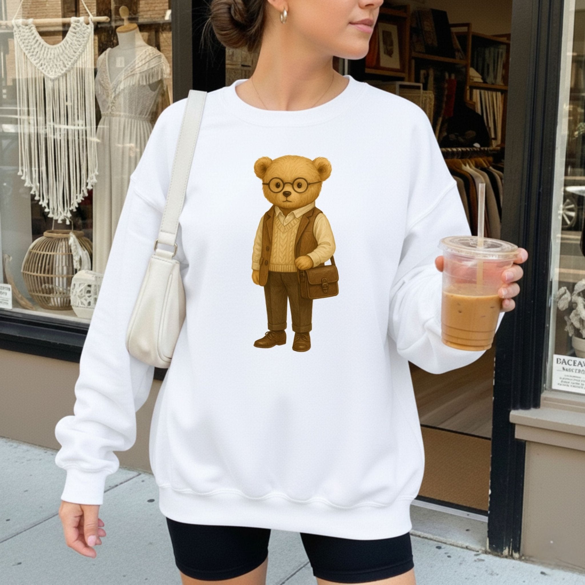 Cozy Professor Teddy Sweatshirt - Craig Michael Design