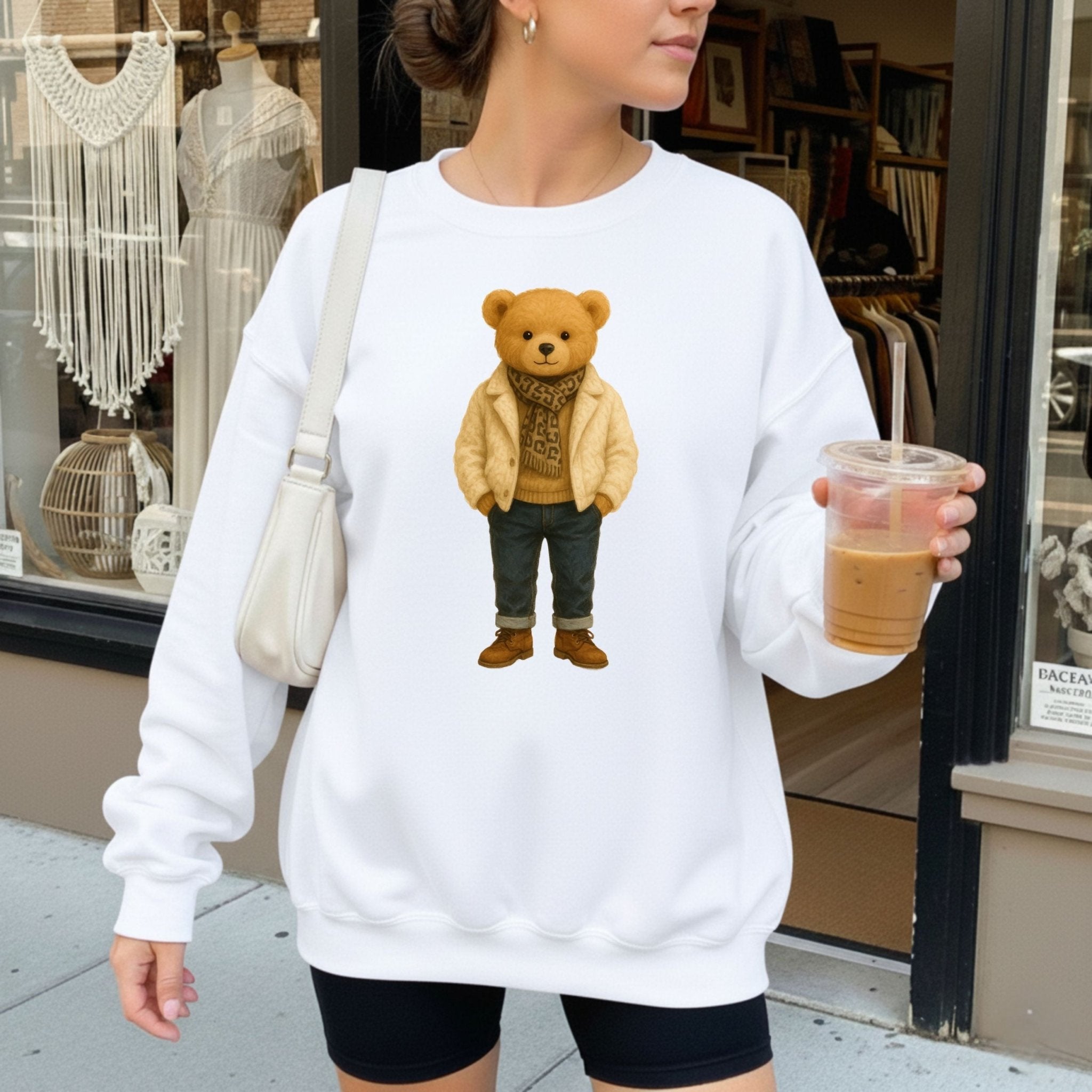Cozy Winter Teddy Sweatshirt - Craig Michael Design