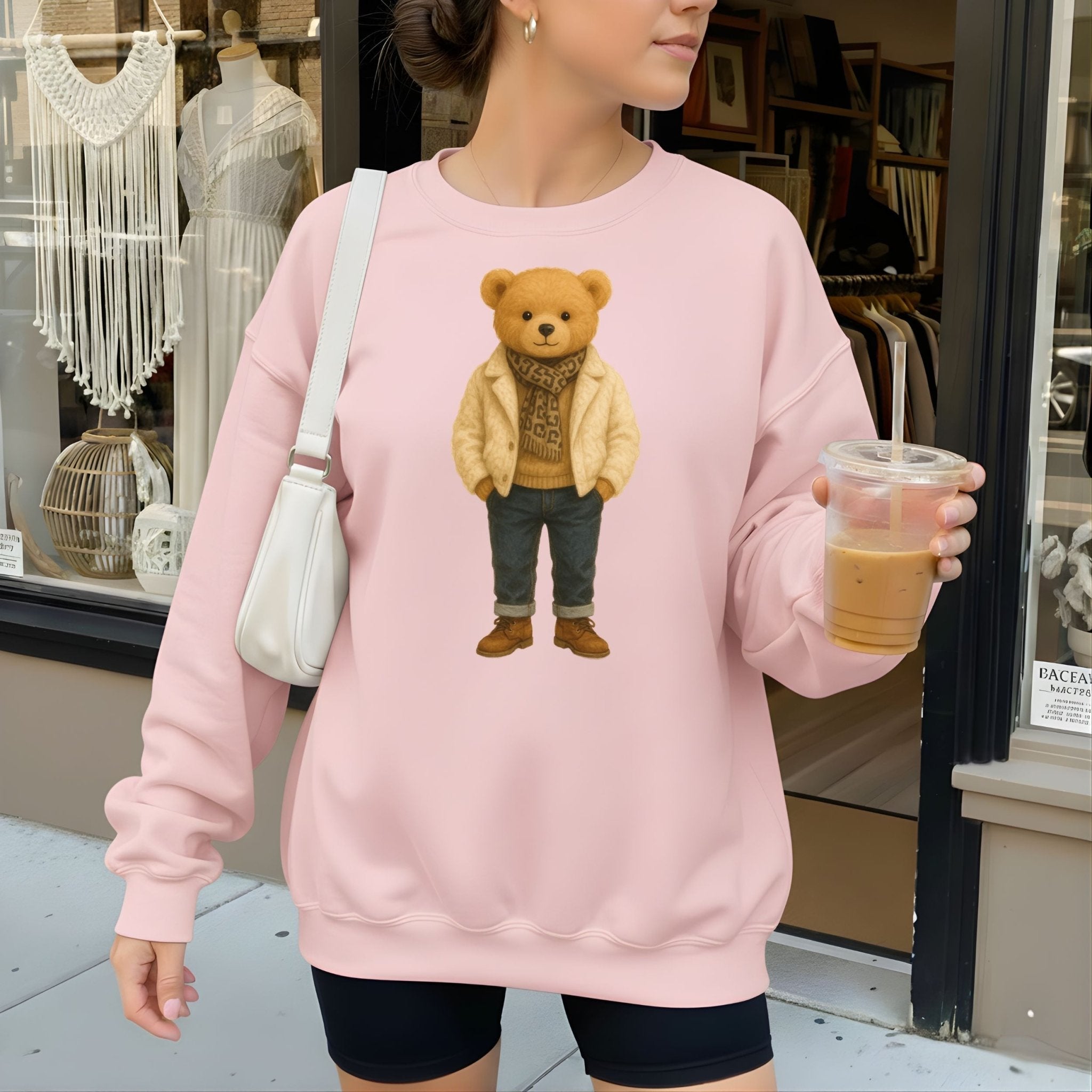 Cozy Winter Teddy Sweatshirt - Craig Michael Design