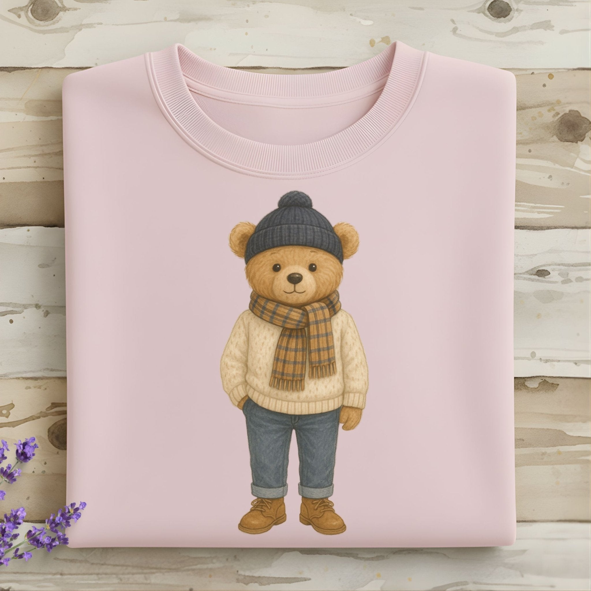 Cozy Winter Teddy Sweatshirt - Craig Michael Design