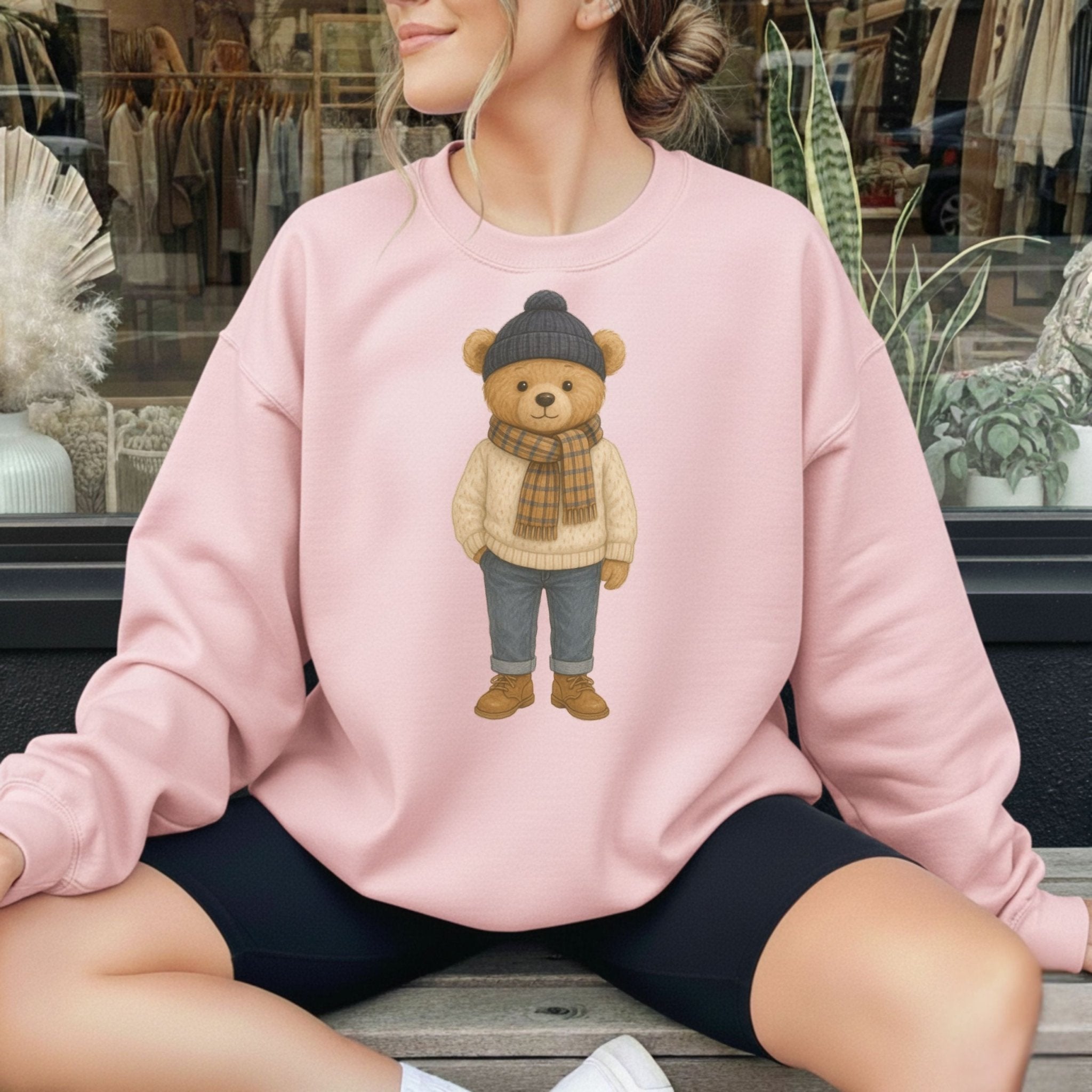 Cozy Winter Teddy Sweatshirt - Craig Michael Design
