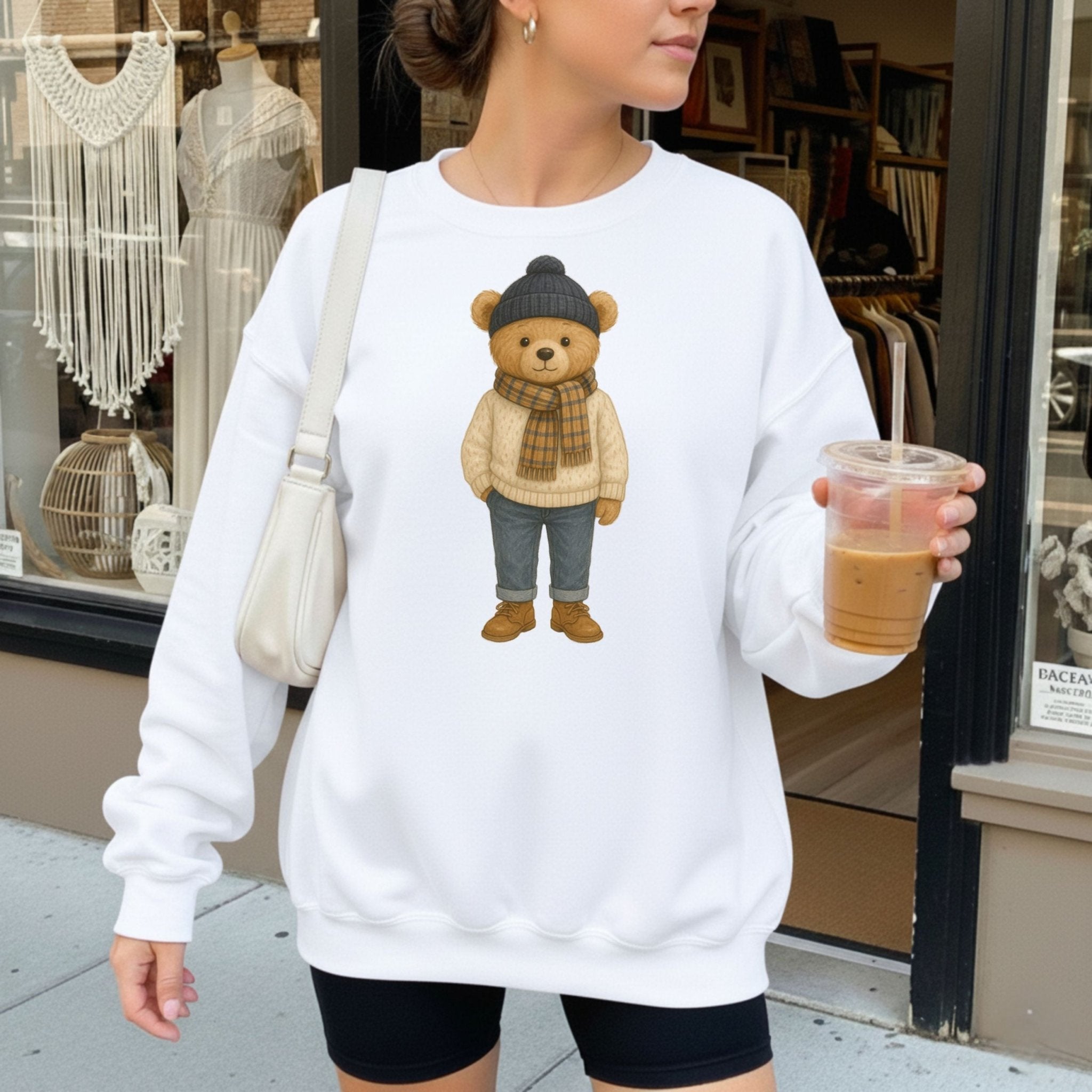 Cozy Winter Teddy Sweatshirt - Craig Michael Design