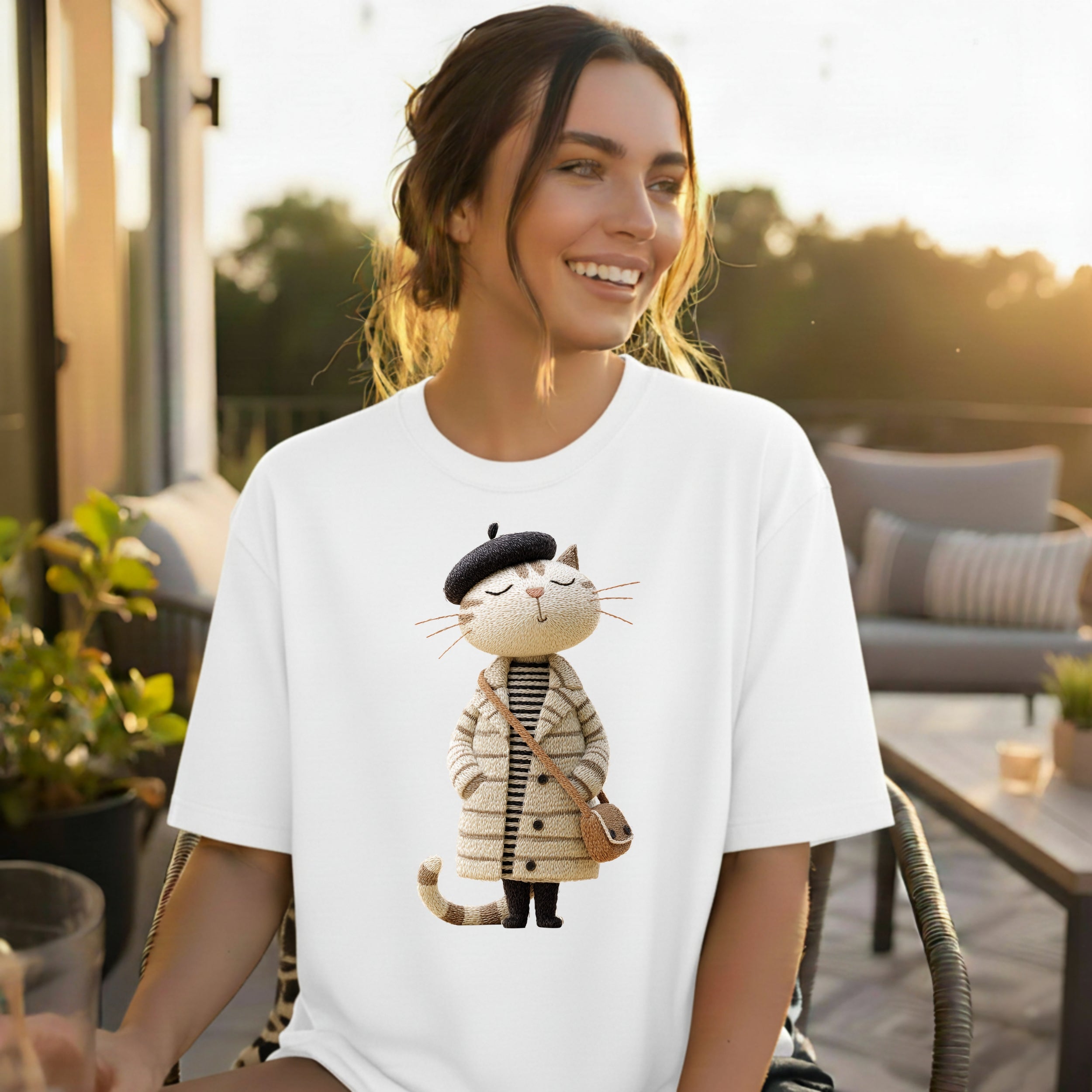 Paris Dame T-Shirt – La Mode à Paris