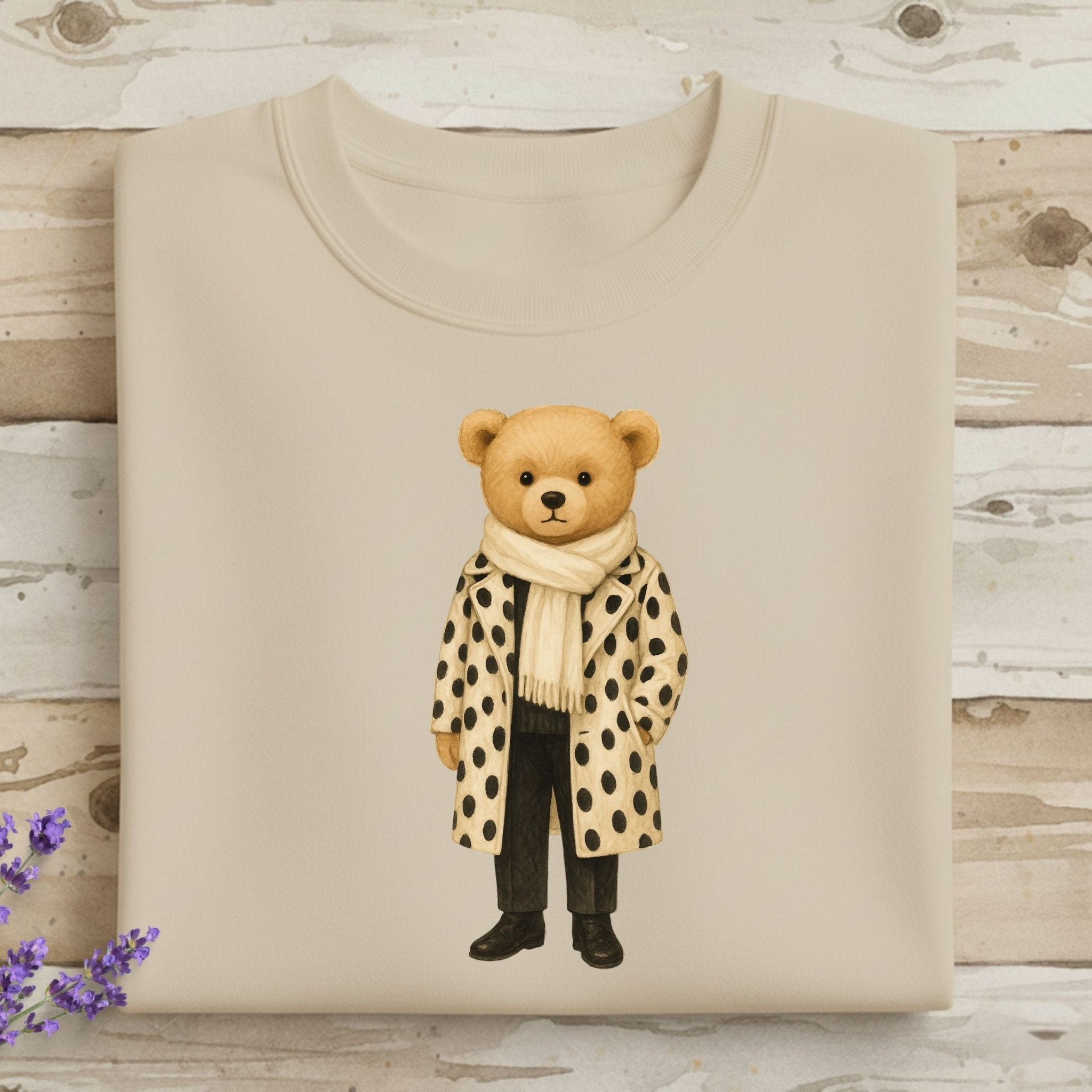 Dalmatian Coat Teddy Sweatshirt - Craig Michael Design